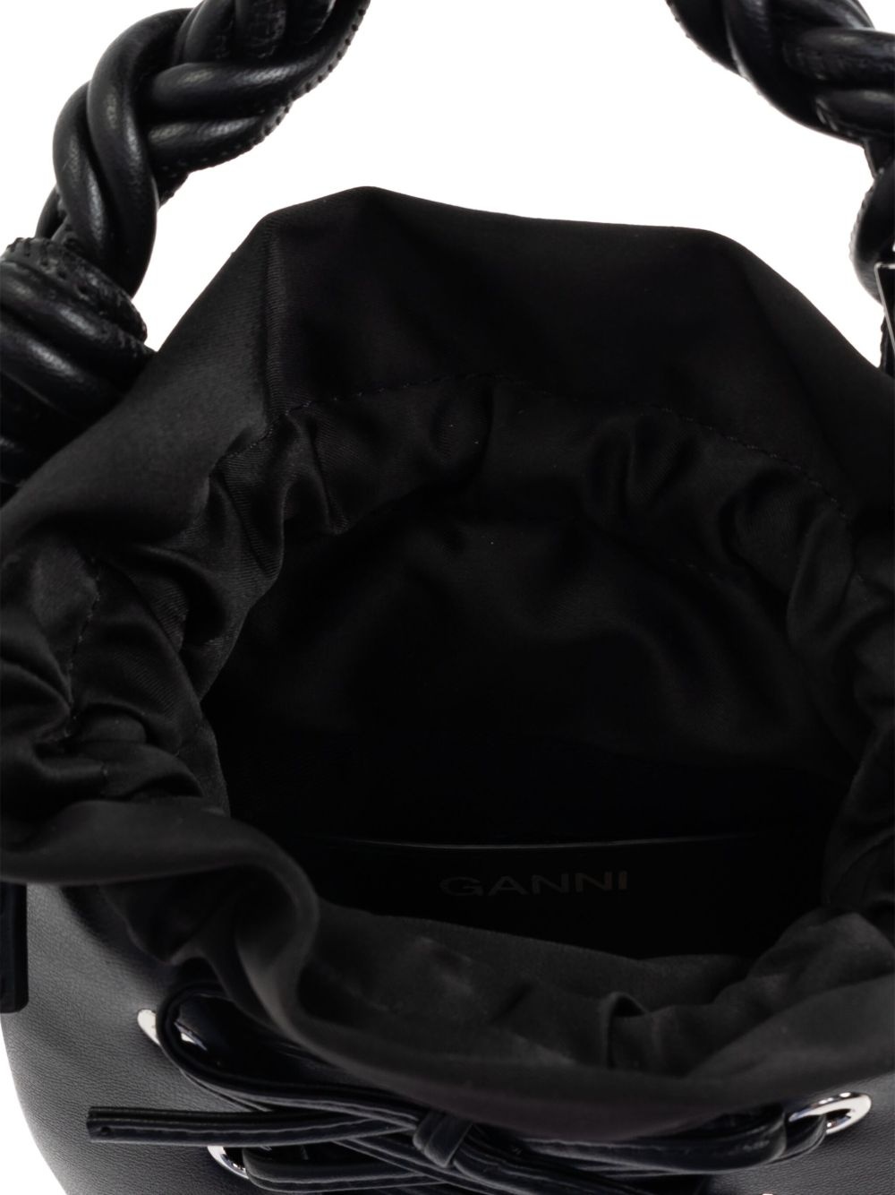 recycled-leather tote bag - 6