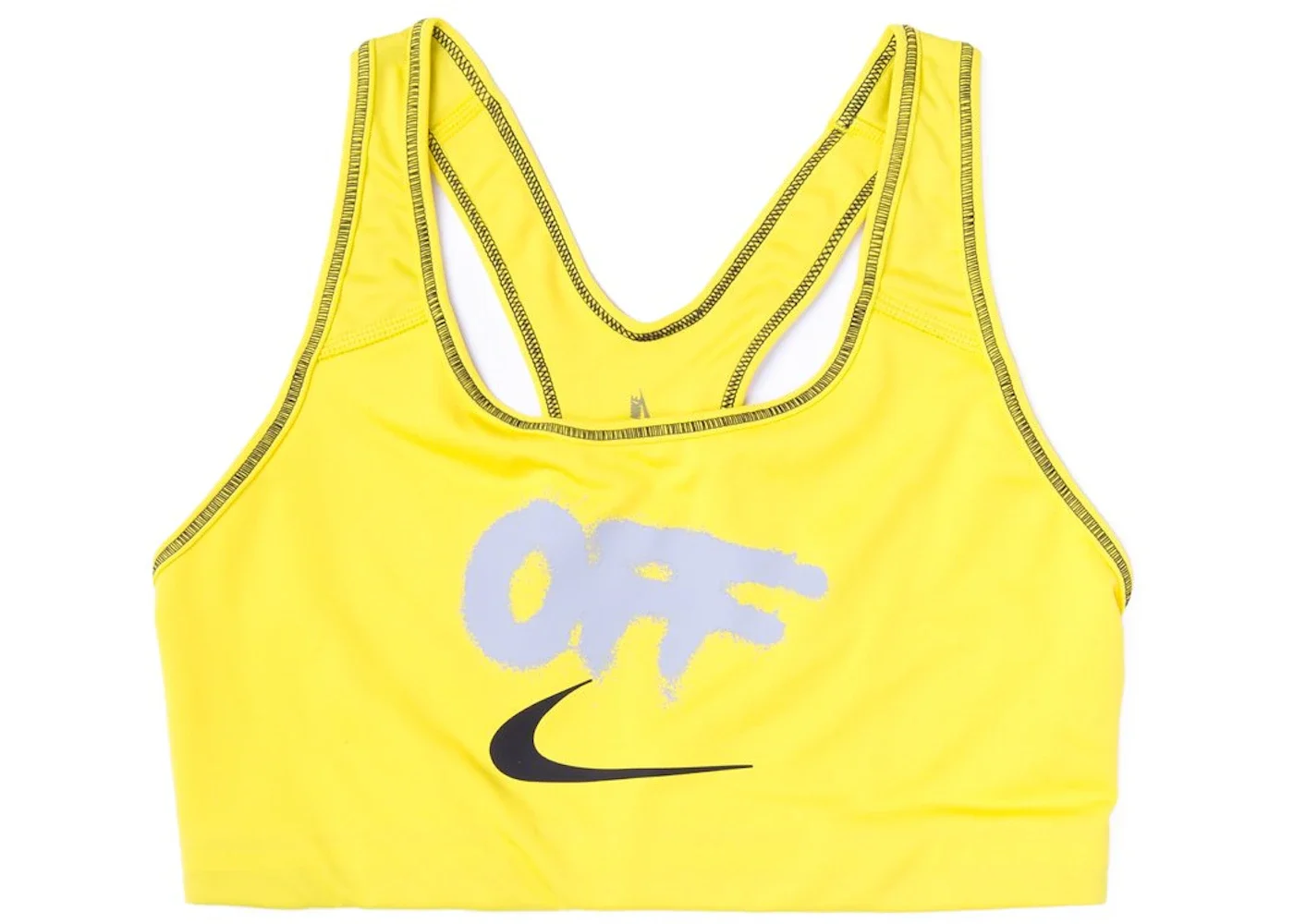 OFF-WHITE x Nike Women's Sports Bra Opti Yellow - 1