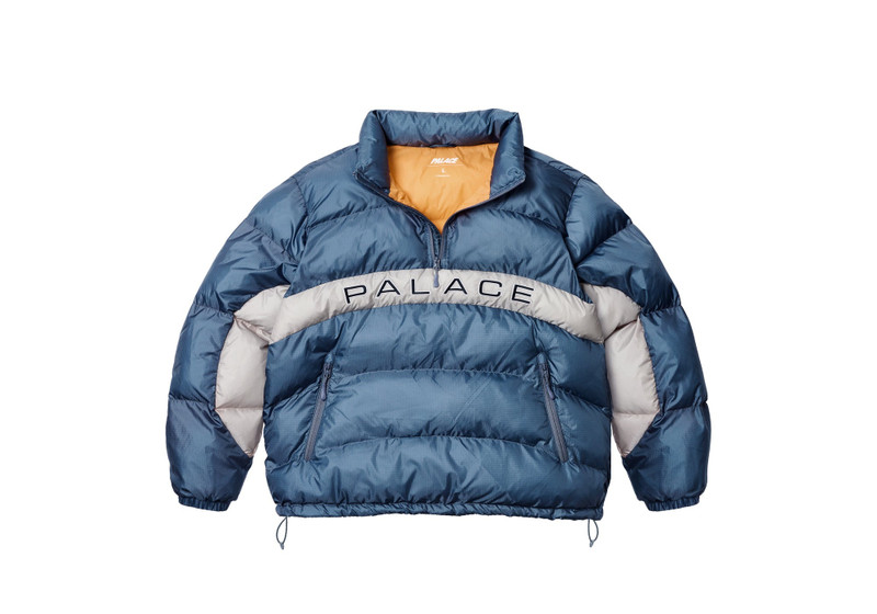 PALACE RIPSTOP ARC PUFFA BLUE outlook