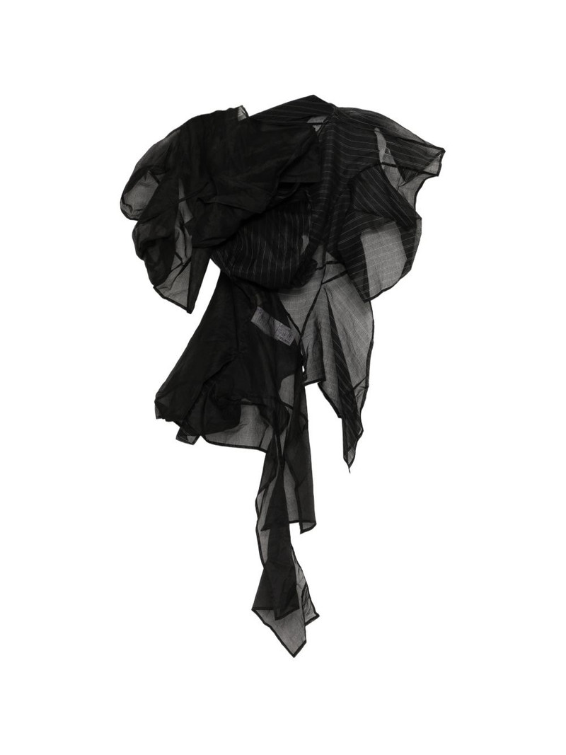 asymmetric darts 3D blouse 1