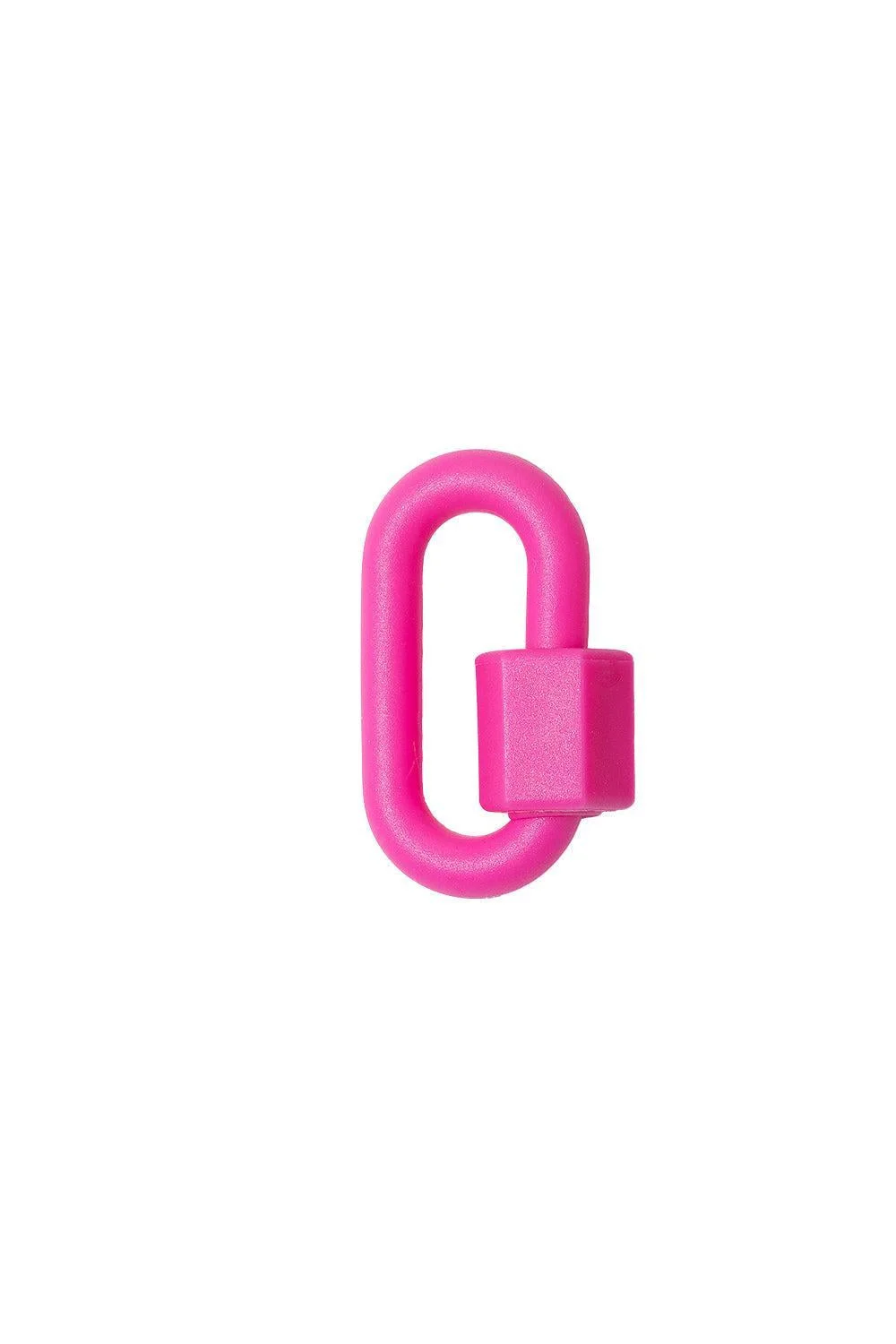 Rubber Chubby Medium Lock - Flamingo - 1