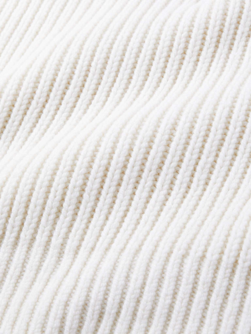 Ribbed-Knit Polo Sweater 3