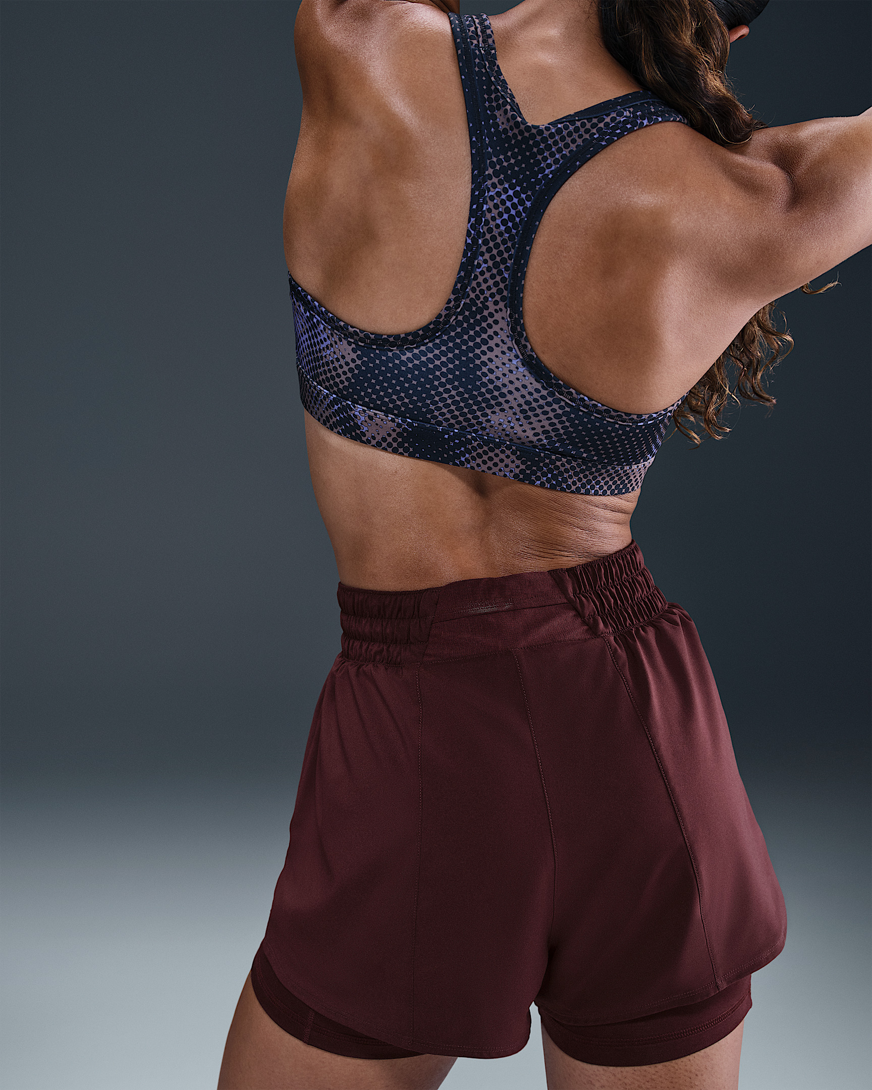 Nike One Women's Dri-FIT High-Waisted 3" 2-in-1 Shorts - 3