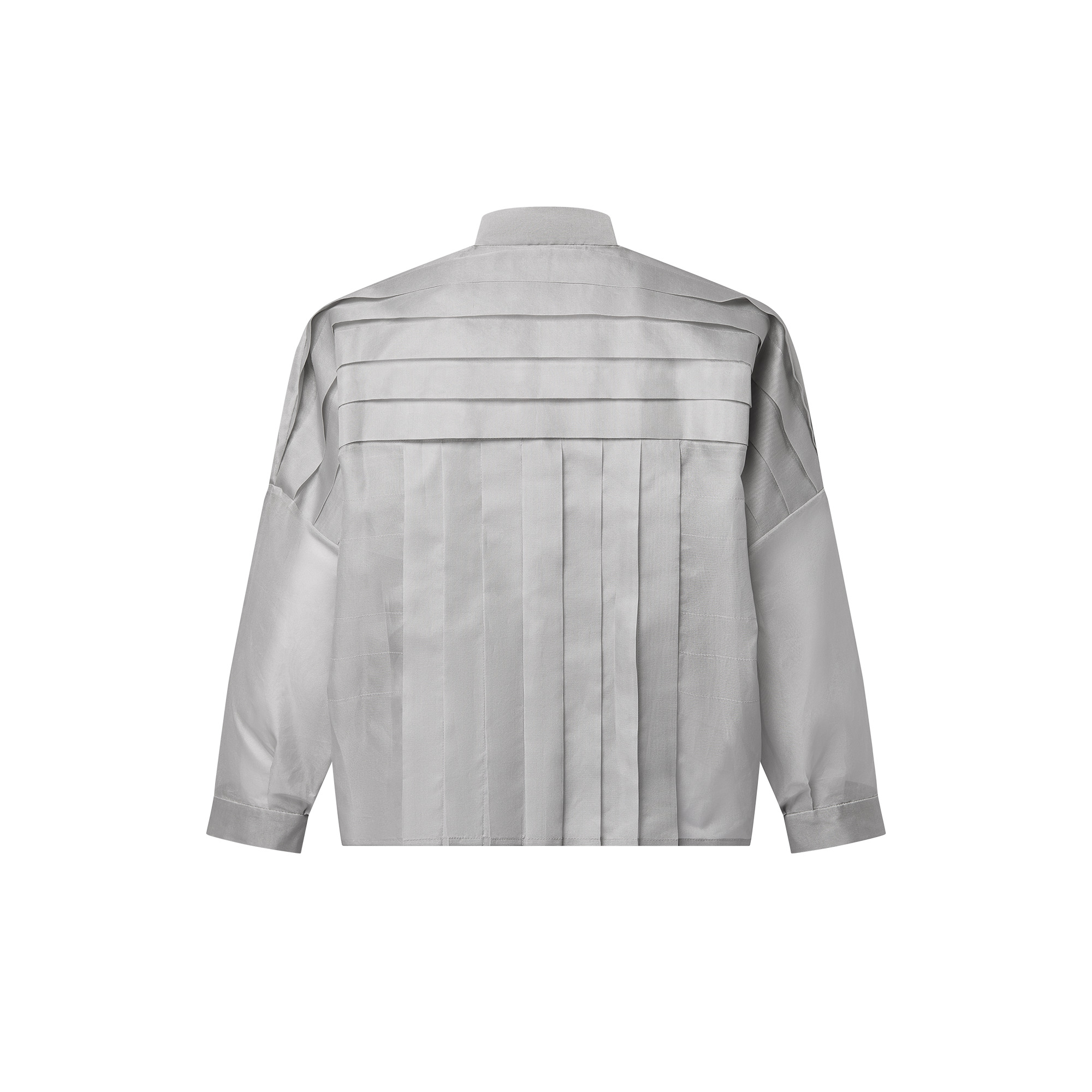 Utility Strip Silk Shirt - 2