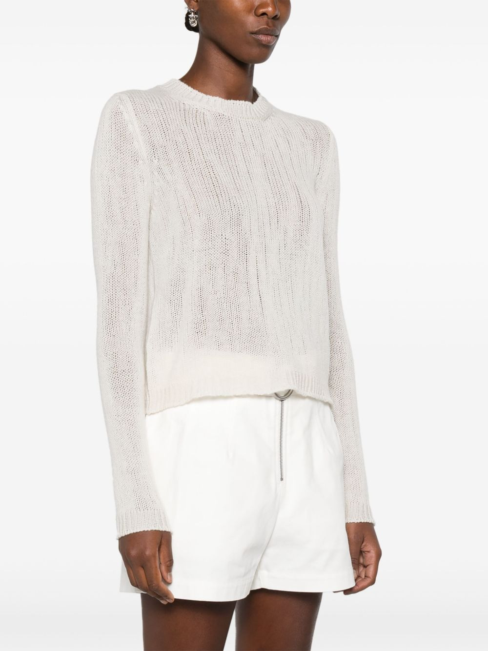 crew-neck cashmere jumper - 3