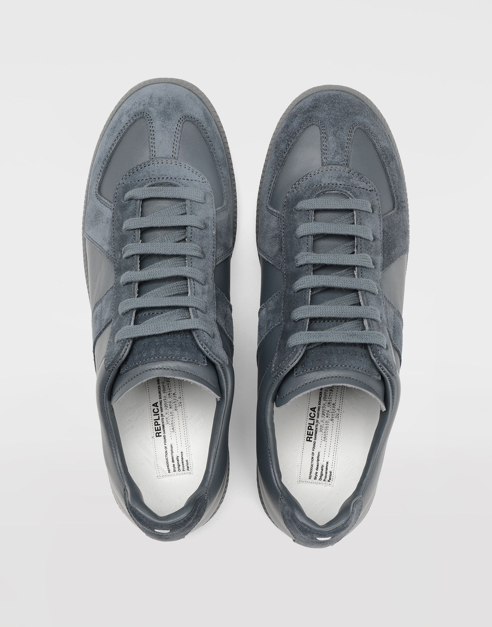 Replica leather sneakers - 4