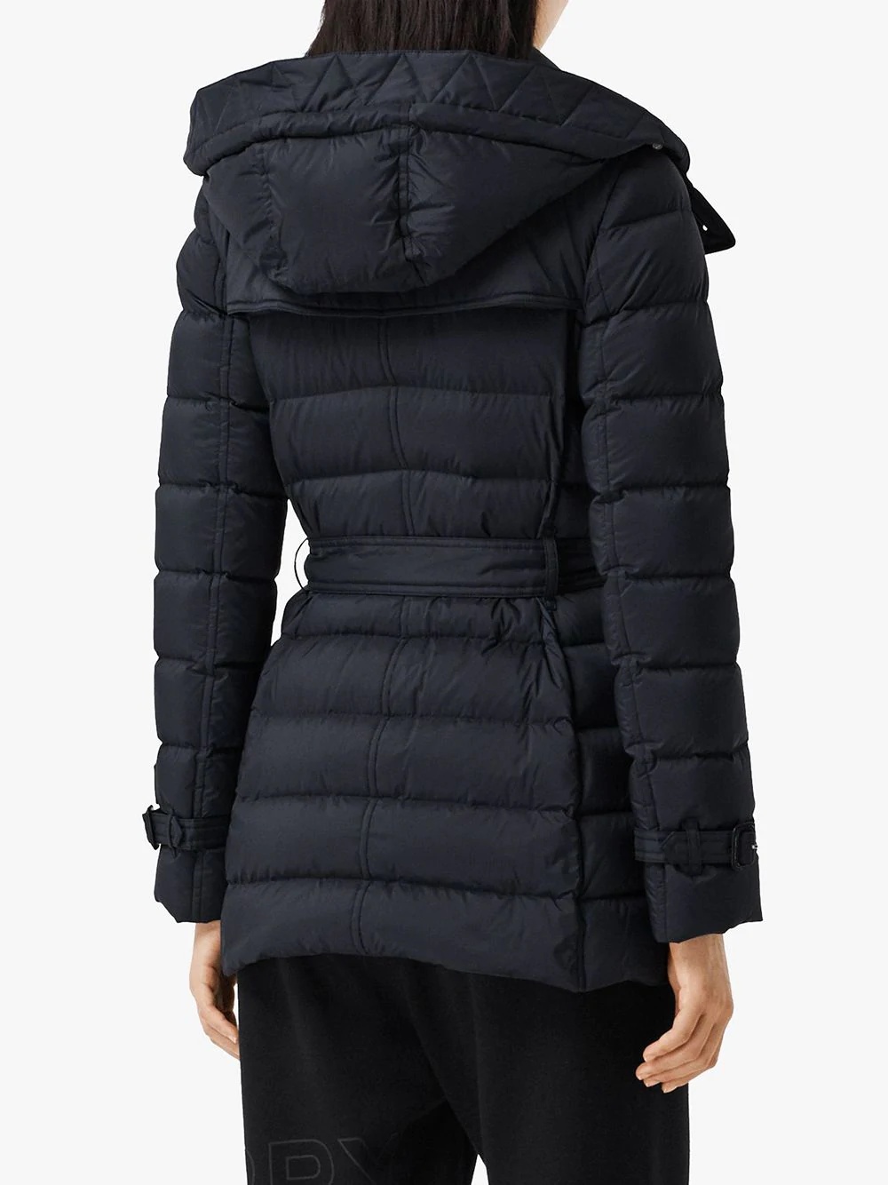 detachable-hood puffer jacket - 4