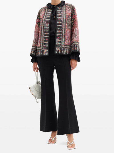 Etro Brumby floral-print quilted jacket outlook