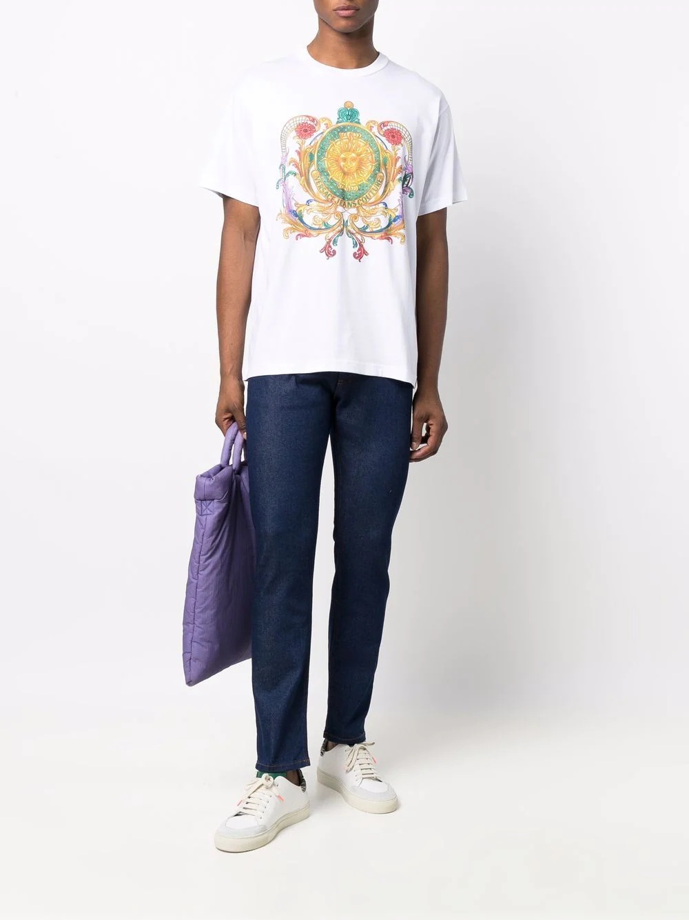 sun-print organic-cotton T-shirt - 2