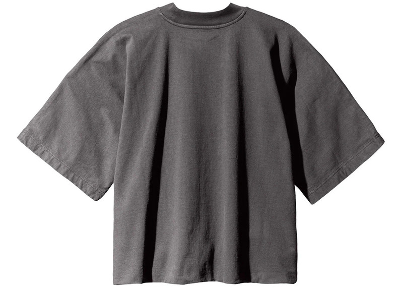 YEEZY Yeezy Gap Logo No Seam Tee Dark Grey outlook