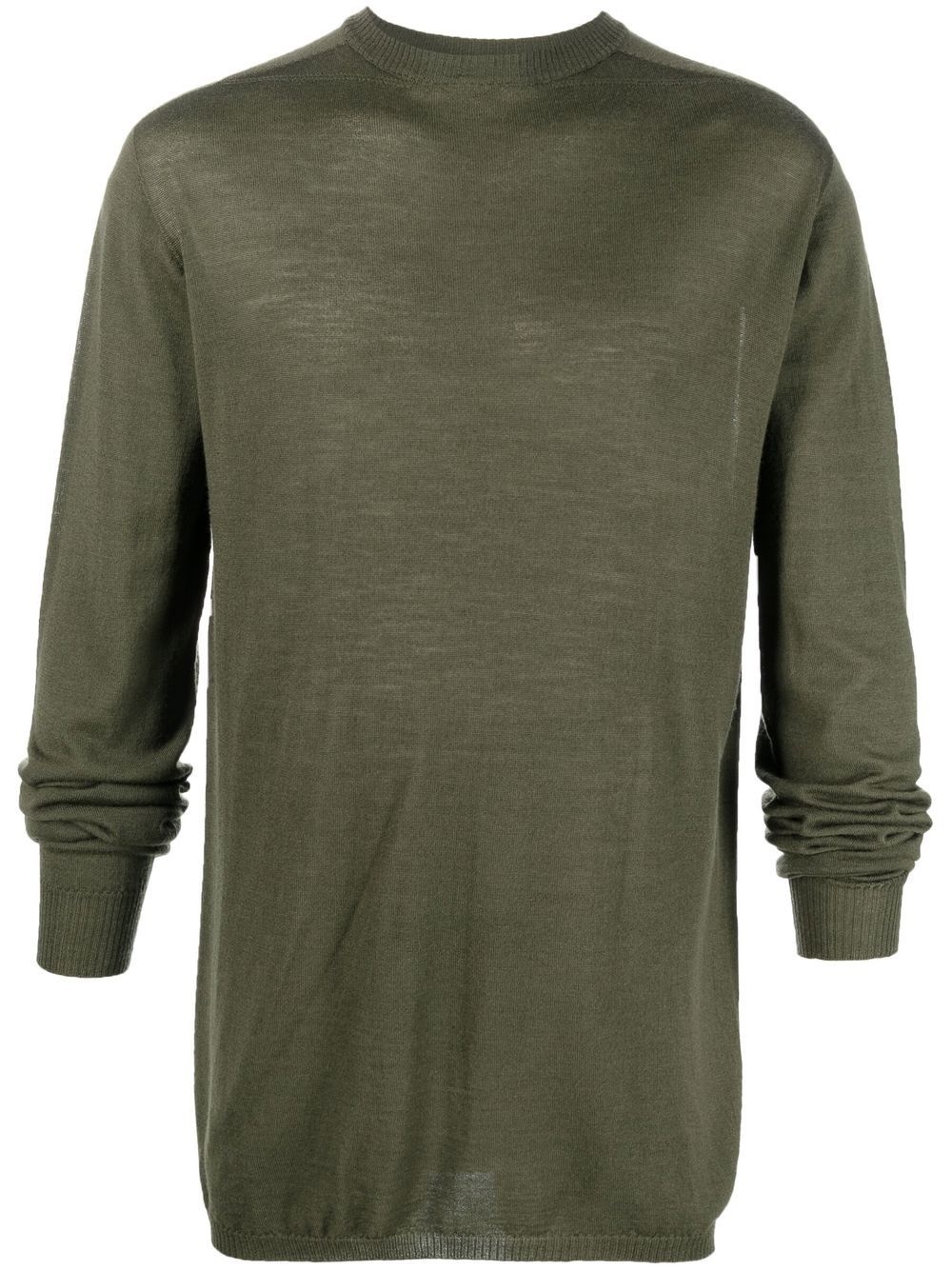 Oversized round-neck jumper - 1