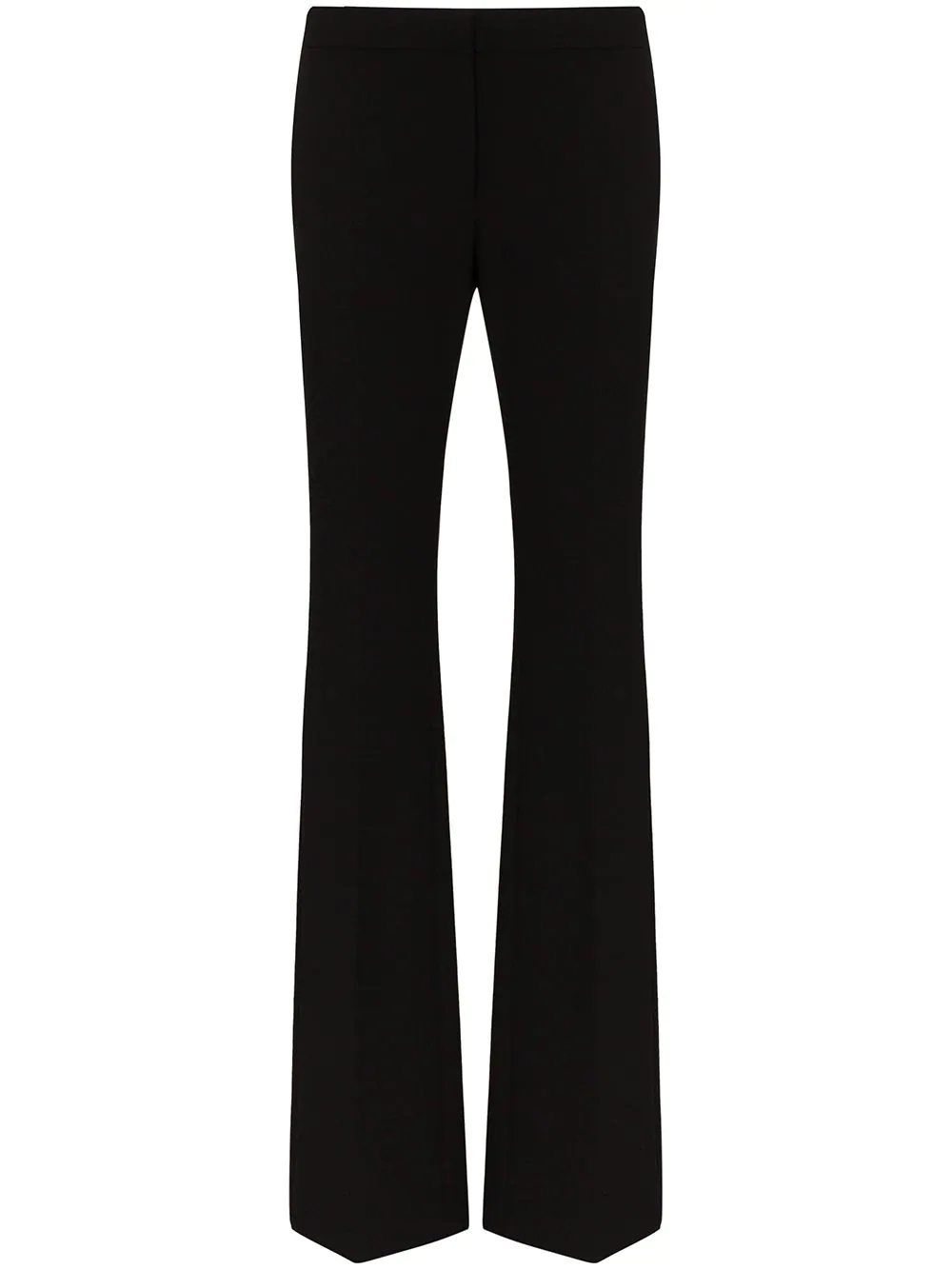 mid-rise flared trousers - 1