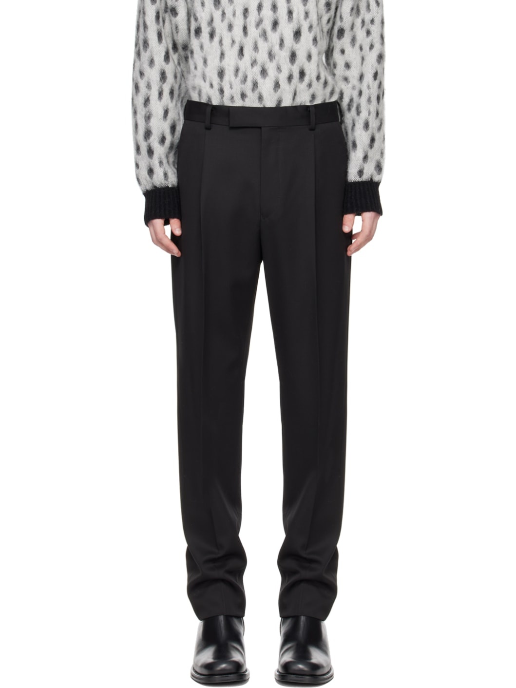 Black Type-2 Trousers - 1