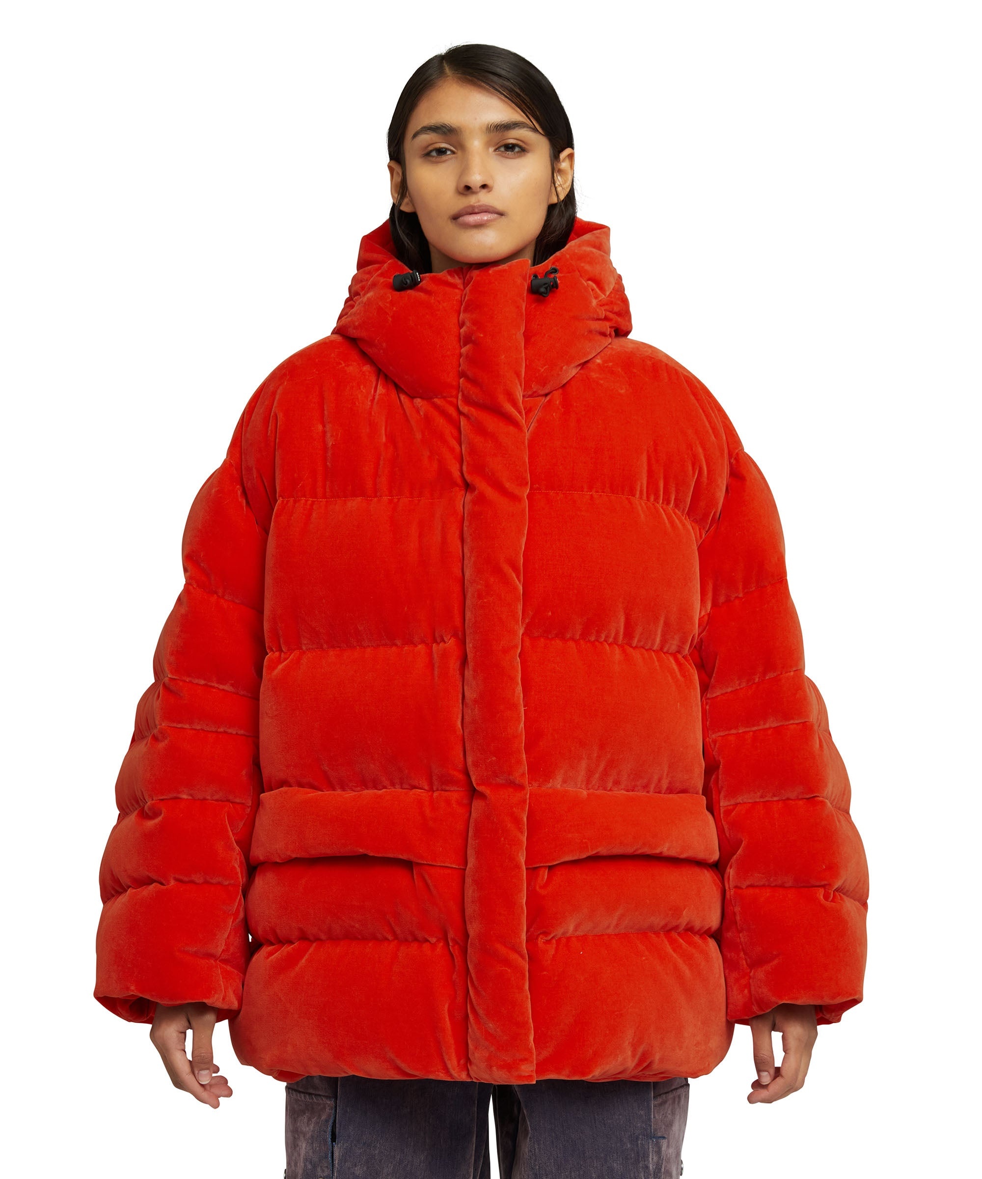 Padded jacket with "Blossom Hallucination" workmanship - 2