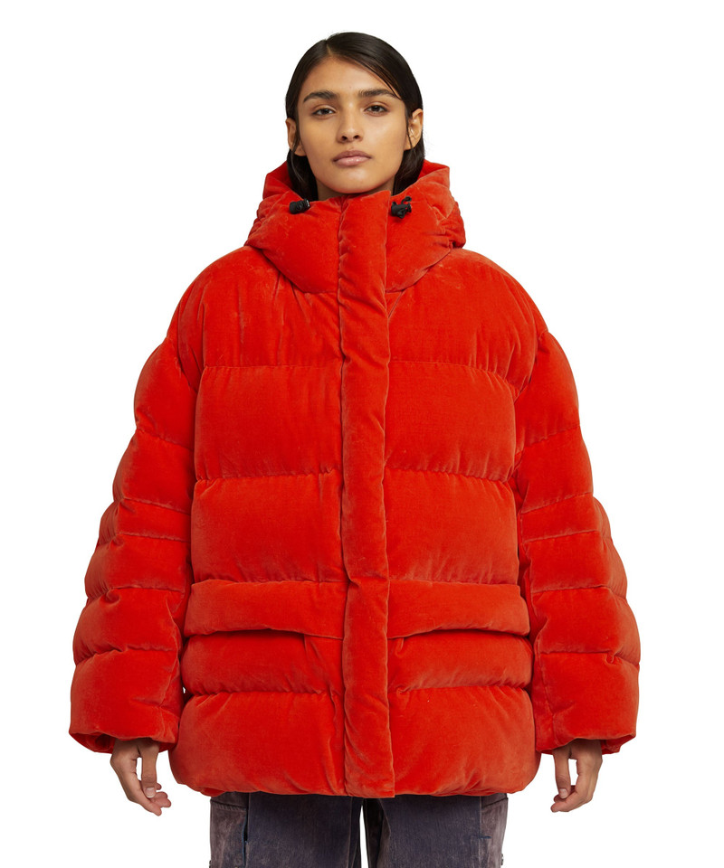 MSGM Padded jacket with "Blossom Hallucination" workmanship outlook