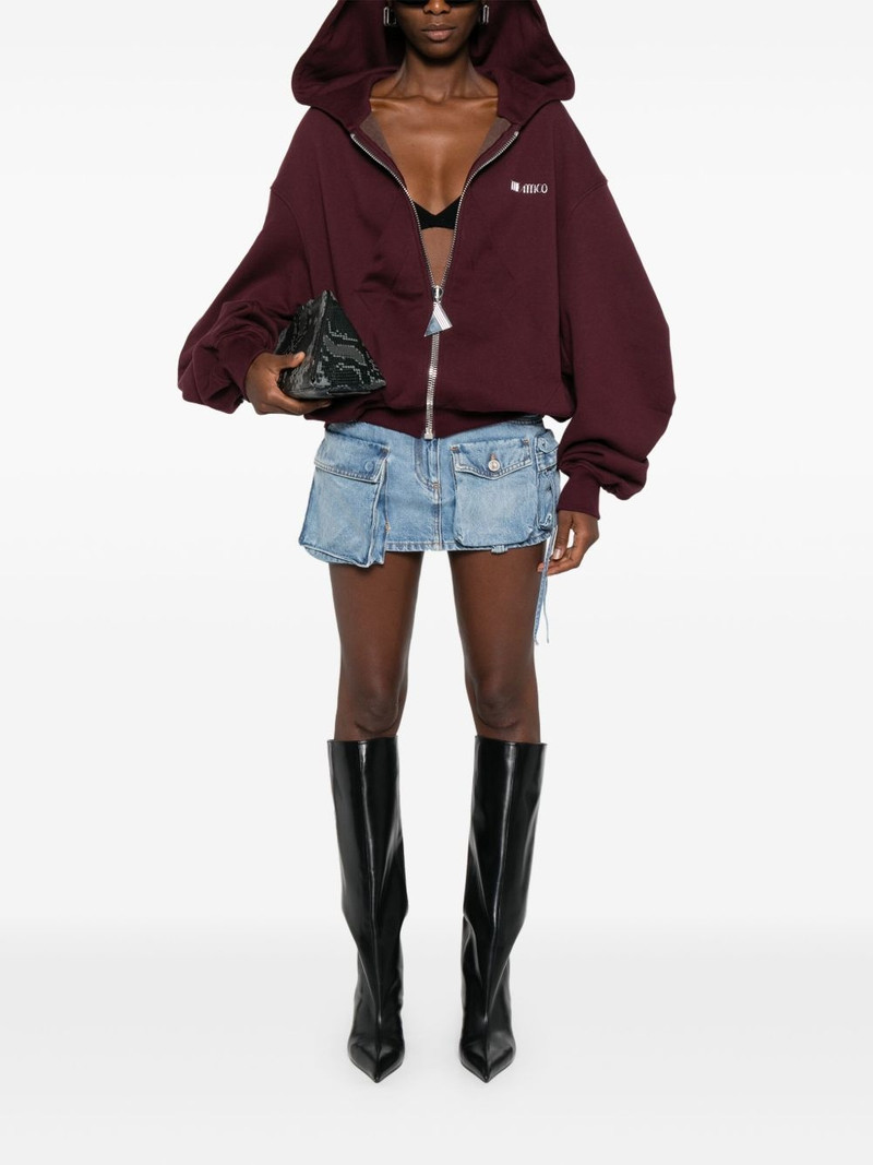 THE ATTICO Fay mini skirt outlook