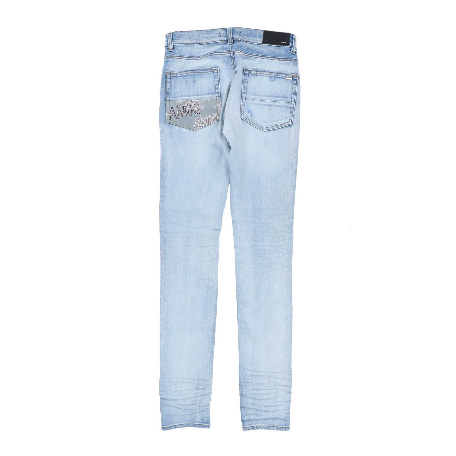 HIBISCUS ARTPATCH JEAN / LIGHT INDIGO - 2