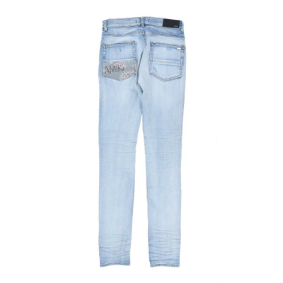 AMIRI HIBISCUS ARTPATCH JEAN / LIGHT INDIGO outlook