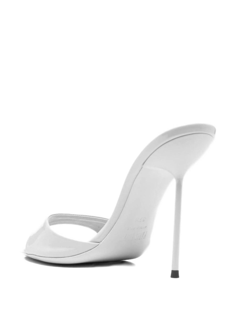 patent leather stiletto sandals - 3