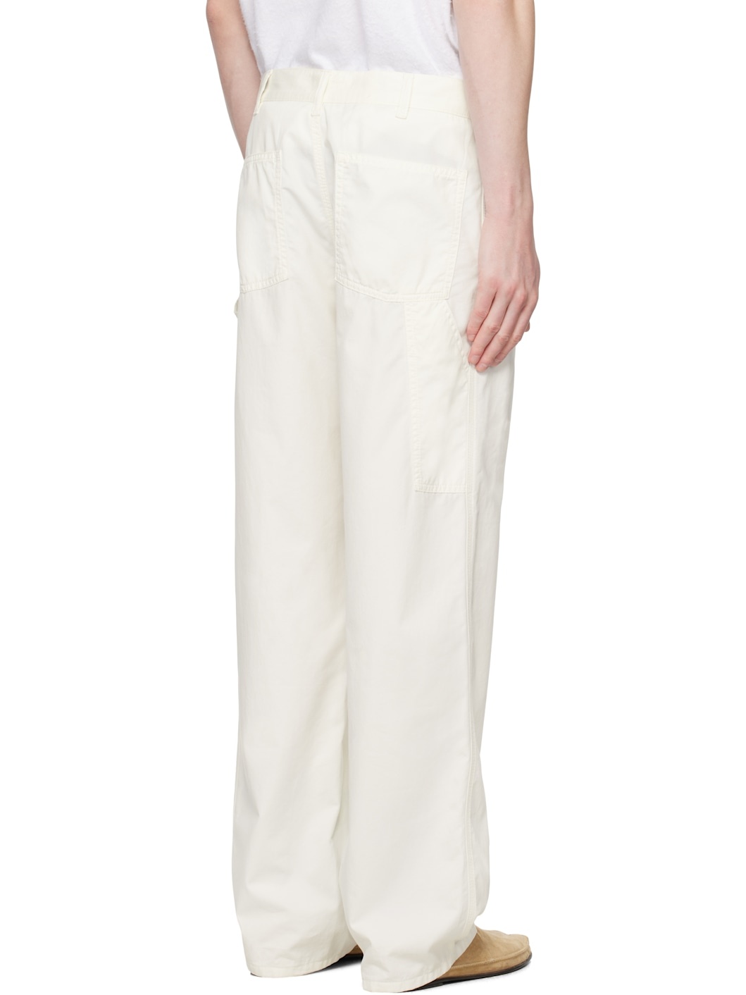 White Sankuro Trousers - 3