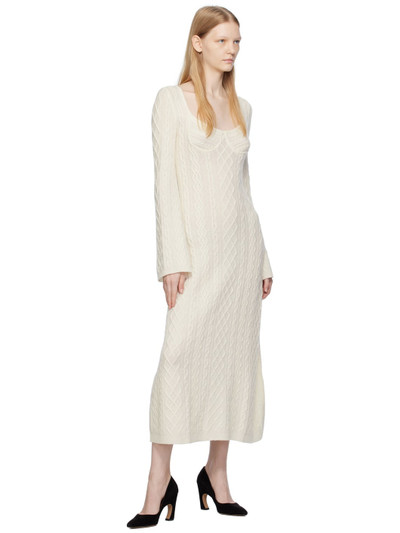 Chloé Off-White Scoop Neck Maxi Dress outlook