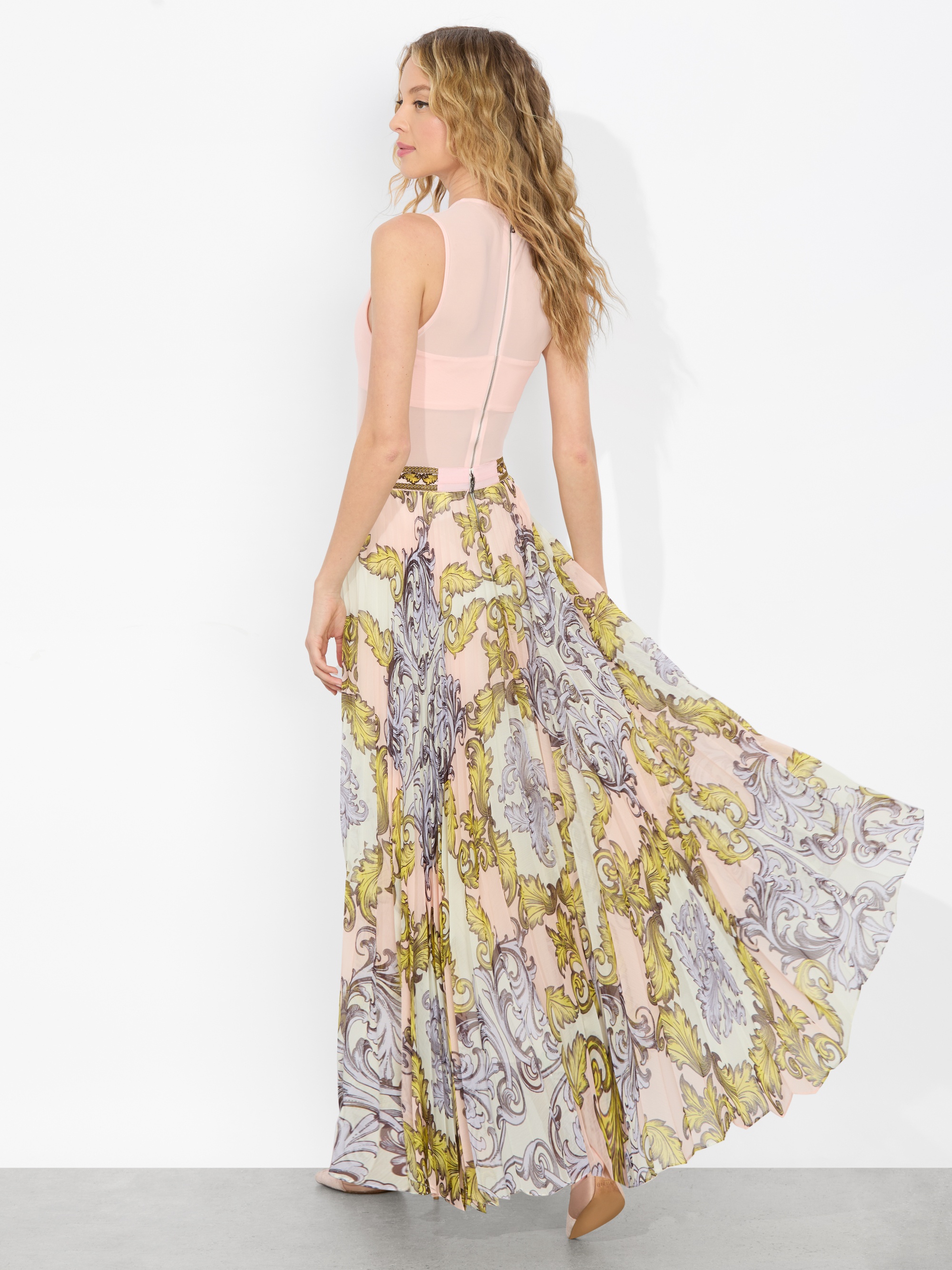 KATZ PLEATED MAXI SKIRT - 4