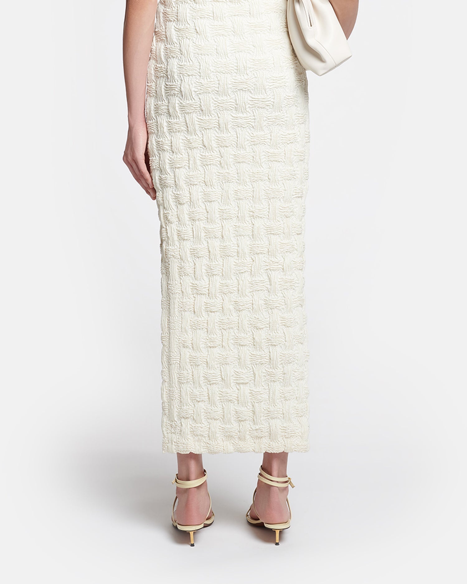 Seersucker Tech Linen Midi Dress - 7