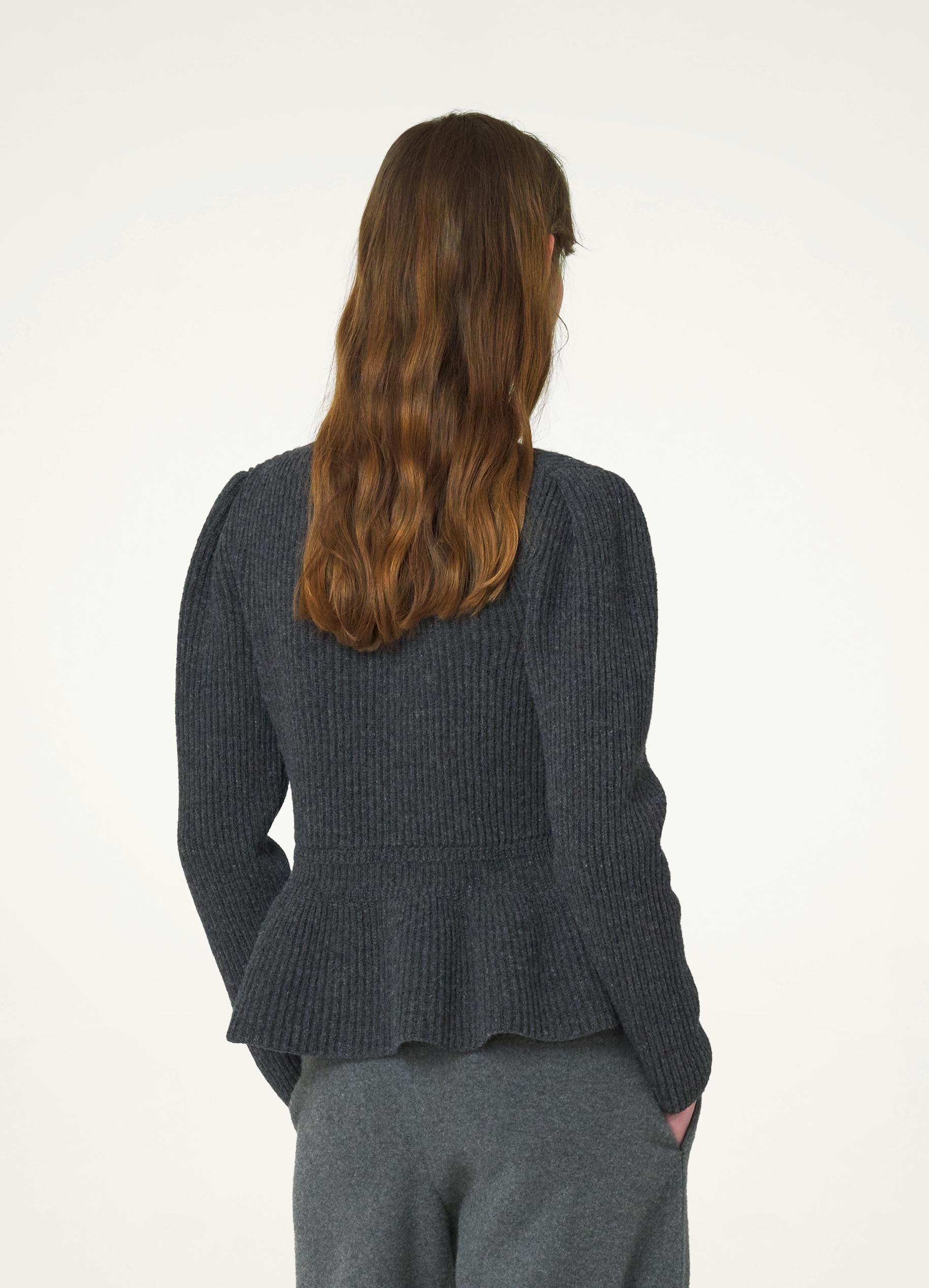 PEPLUM SWEATER - 4