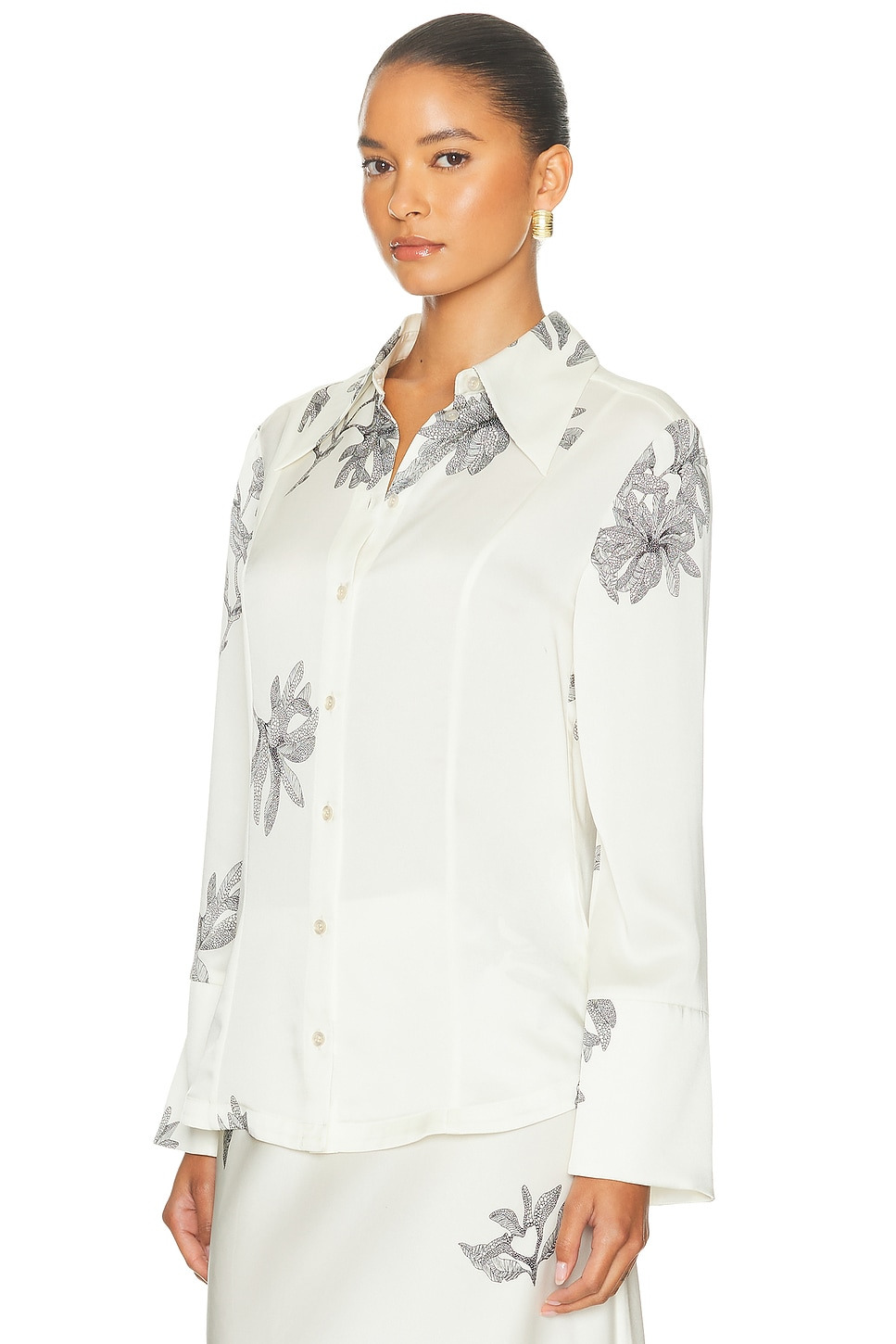 Rosiannas Satin Shirt - 3