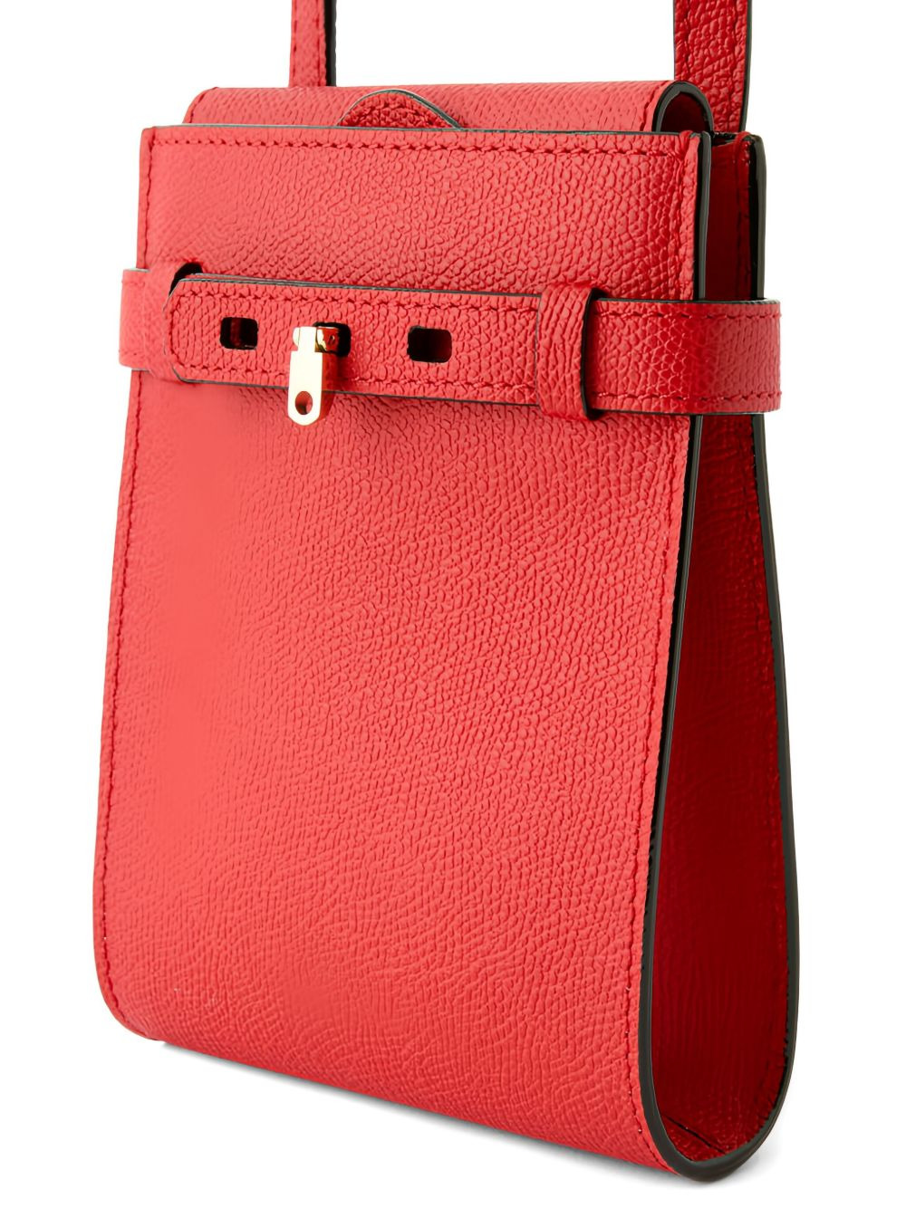 Brera B-Tracollina belted leather crossbody bag - 5