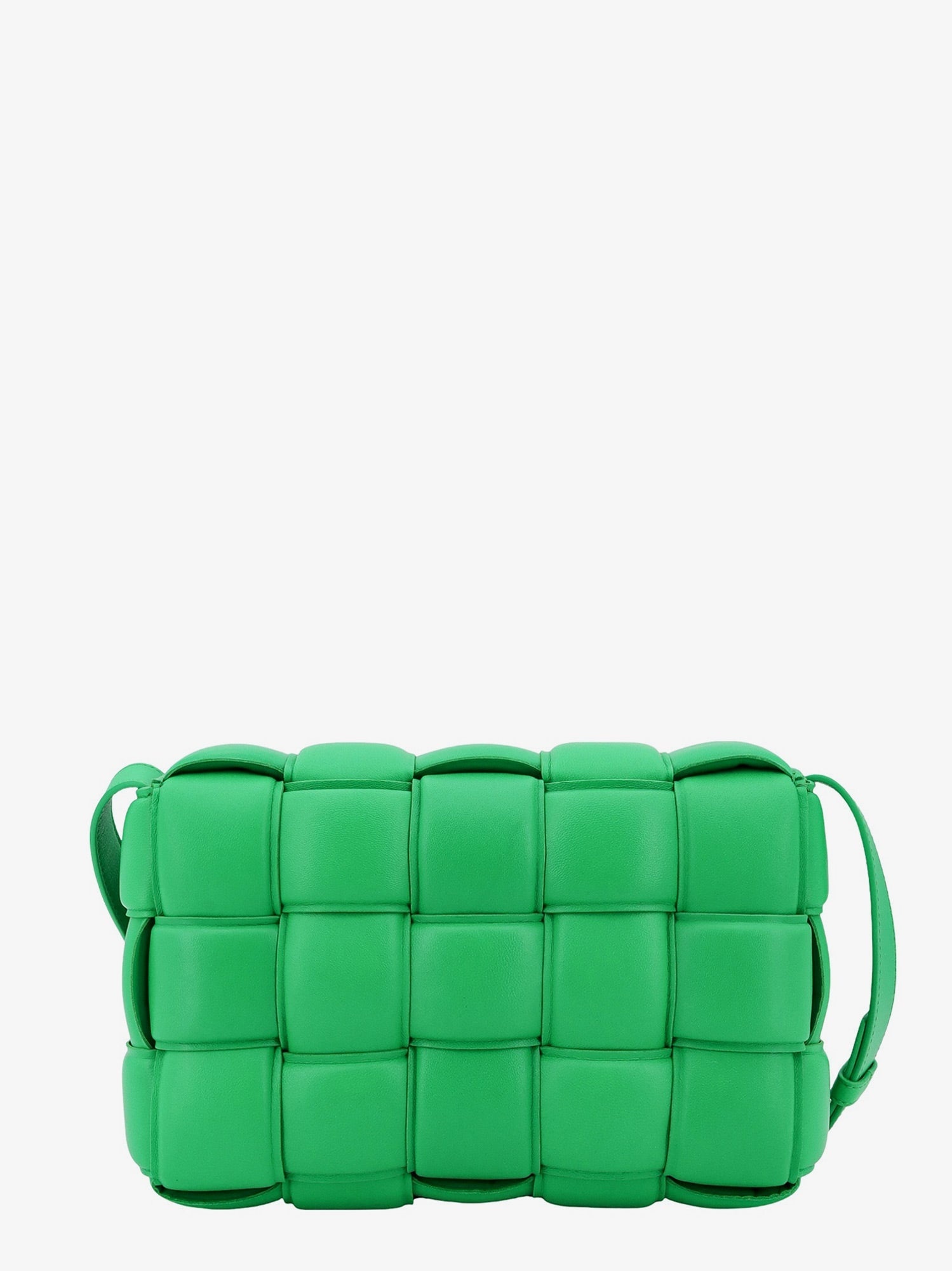 Bottega Veneta Woman Padded Cassette Woman Green Shoulder Bags - 2