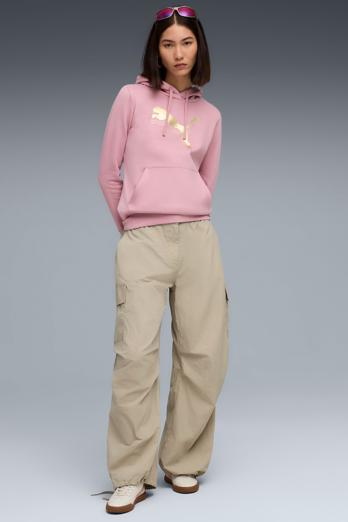 Metallic Women's Hoodie - 5