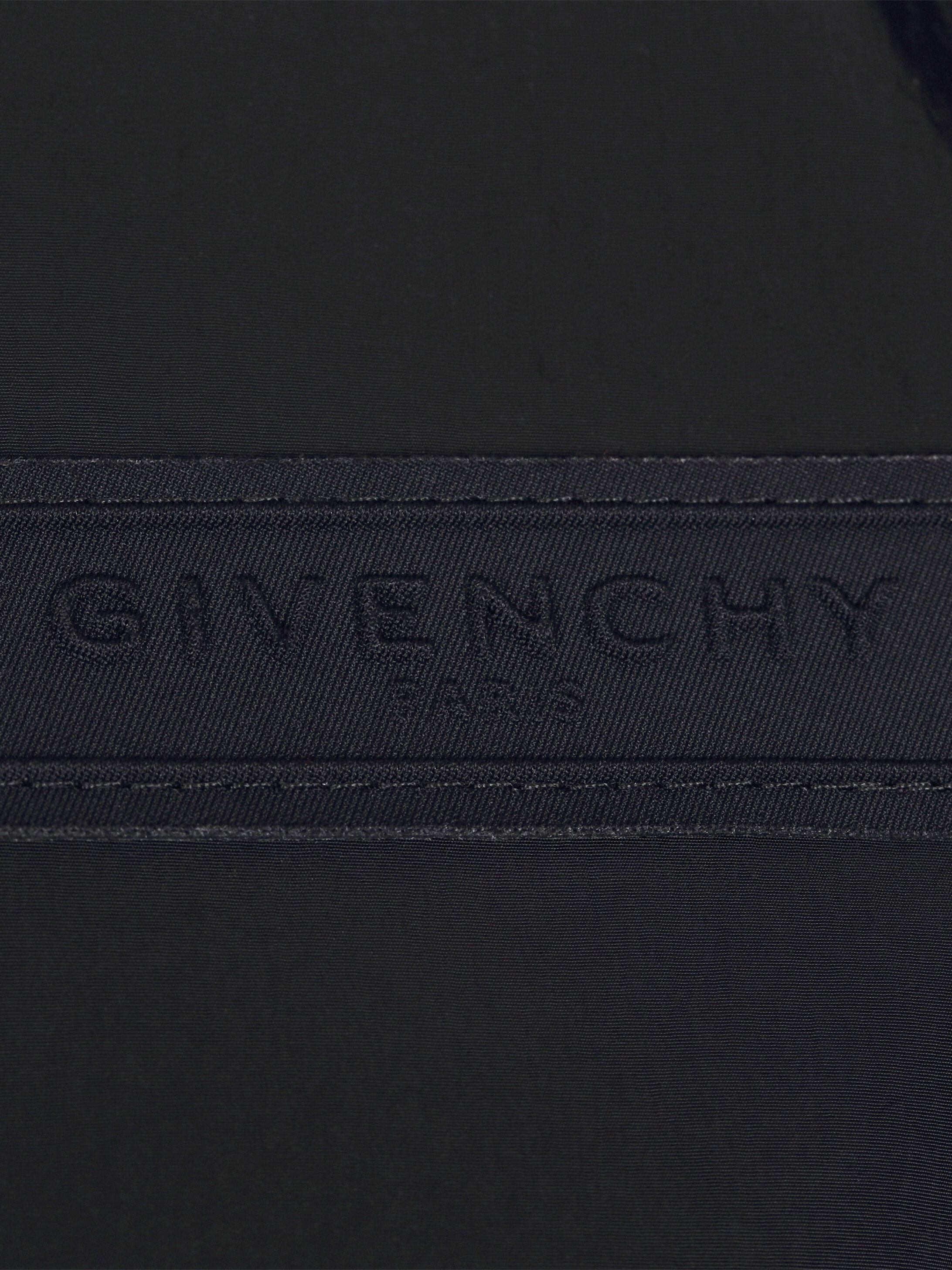 GIVENCHY windbreaker in matte and shiny nylon - 8