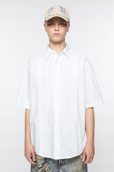Acne Studios Short sleeve button-up shirt - White outlook