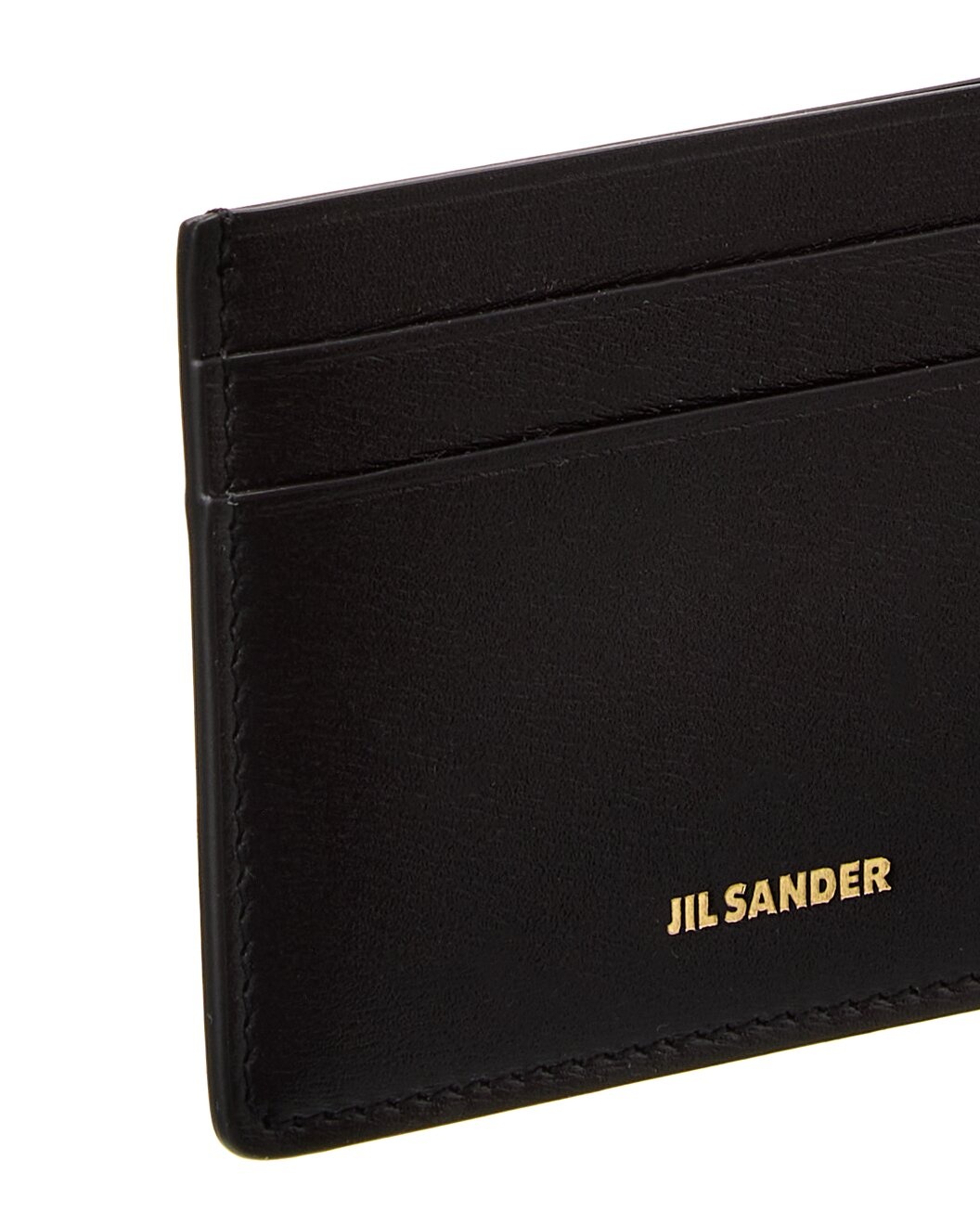 Jil Sander Logo Mini Leather Card Case - 3