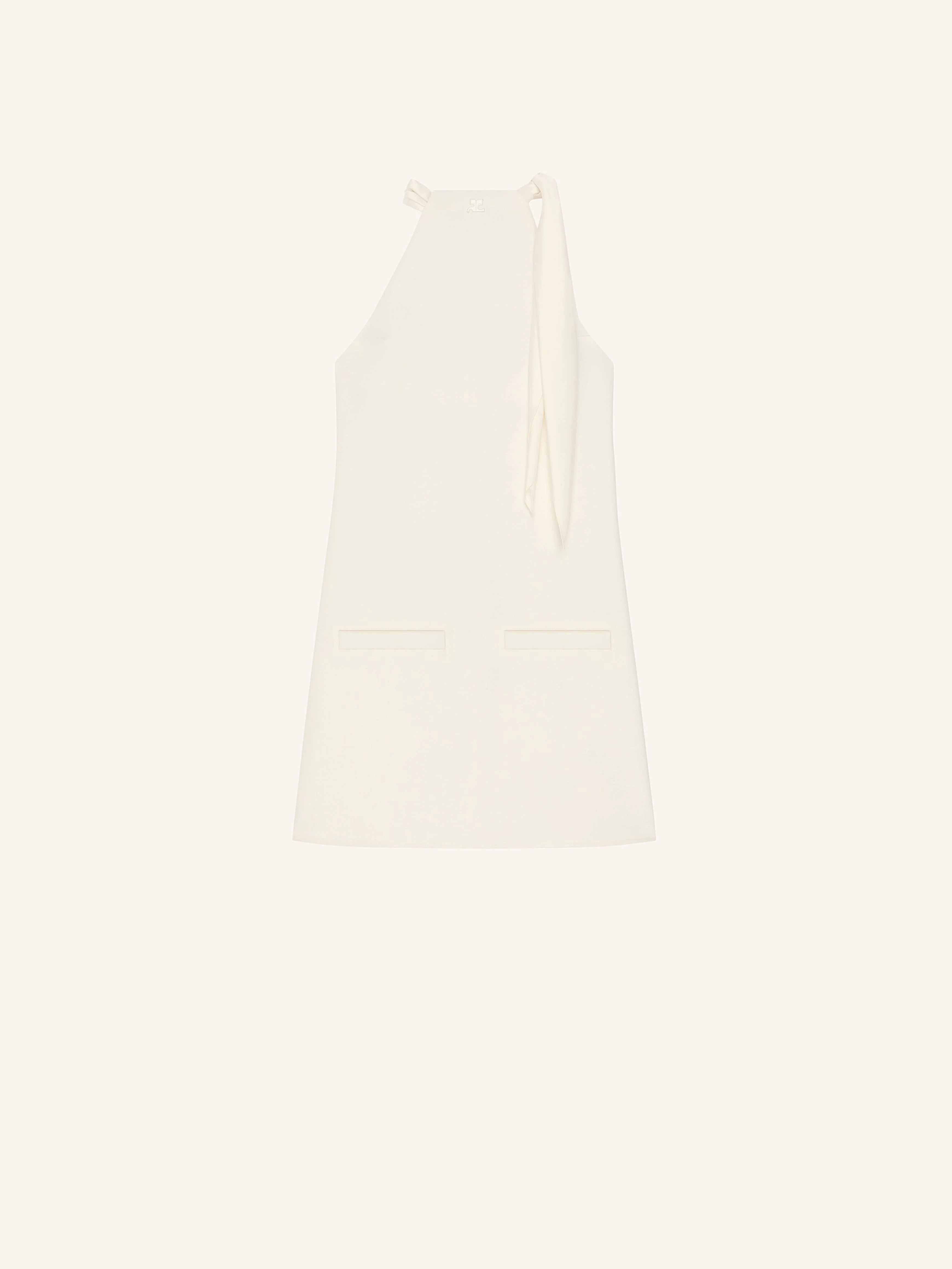 KNOTTED A-LINE DRESS - 1