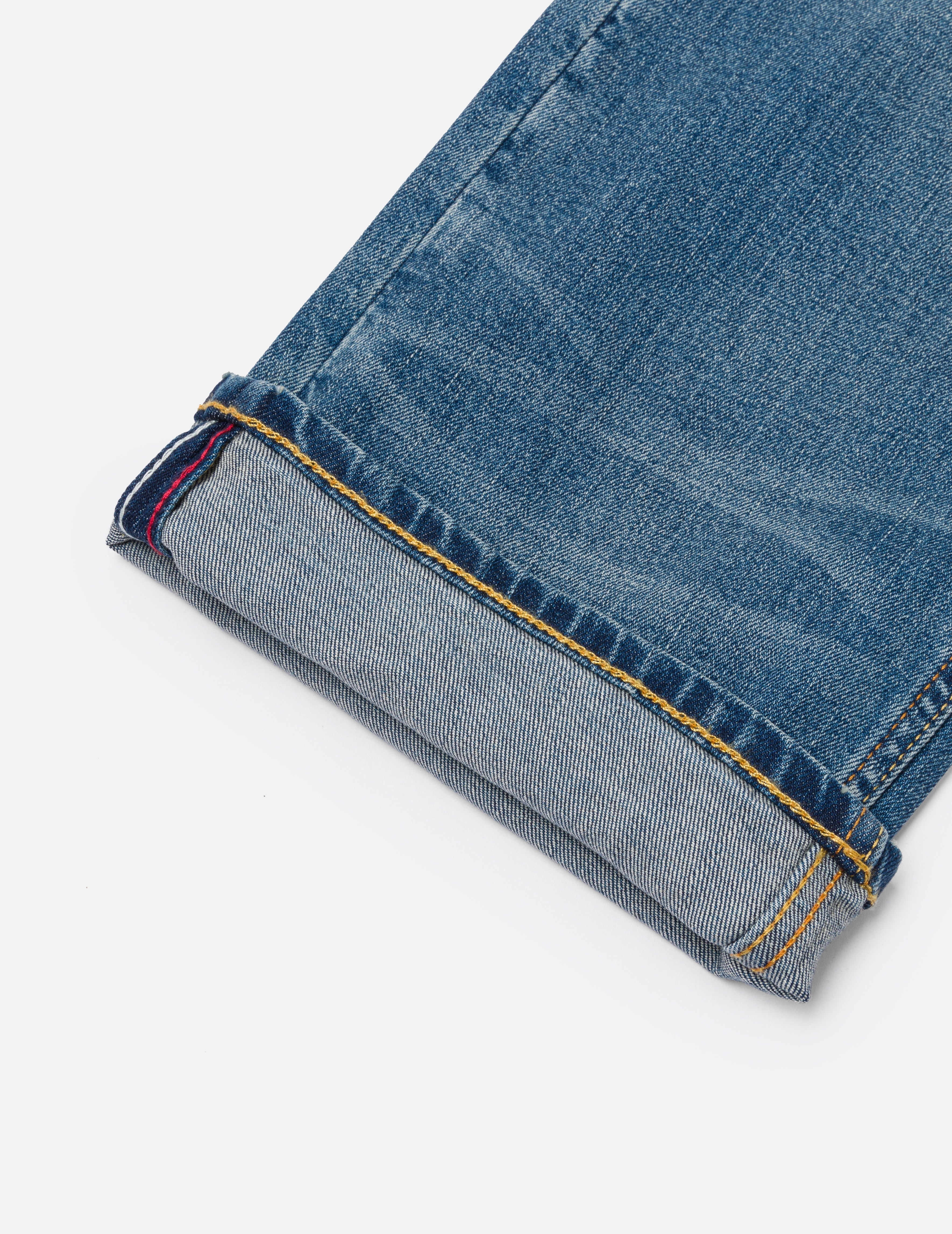 2-Tone Inserted Daicock Regular Fit Jeans #2000 - 9