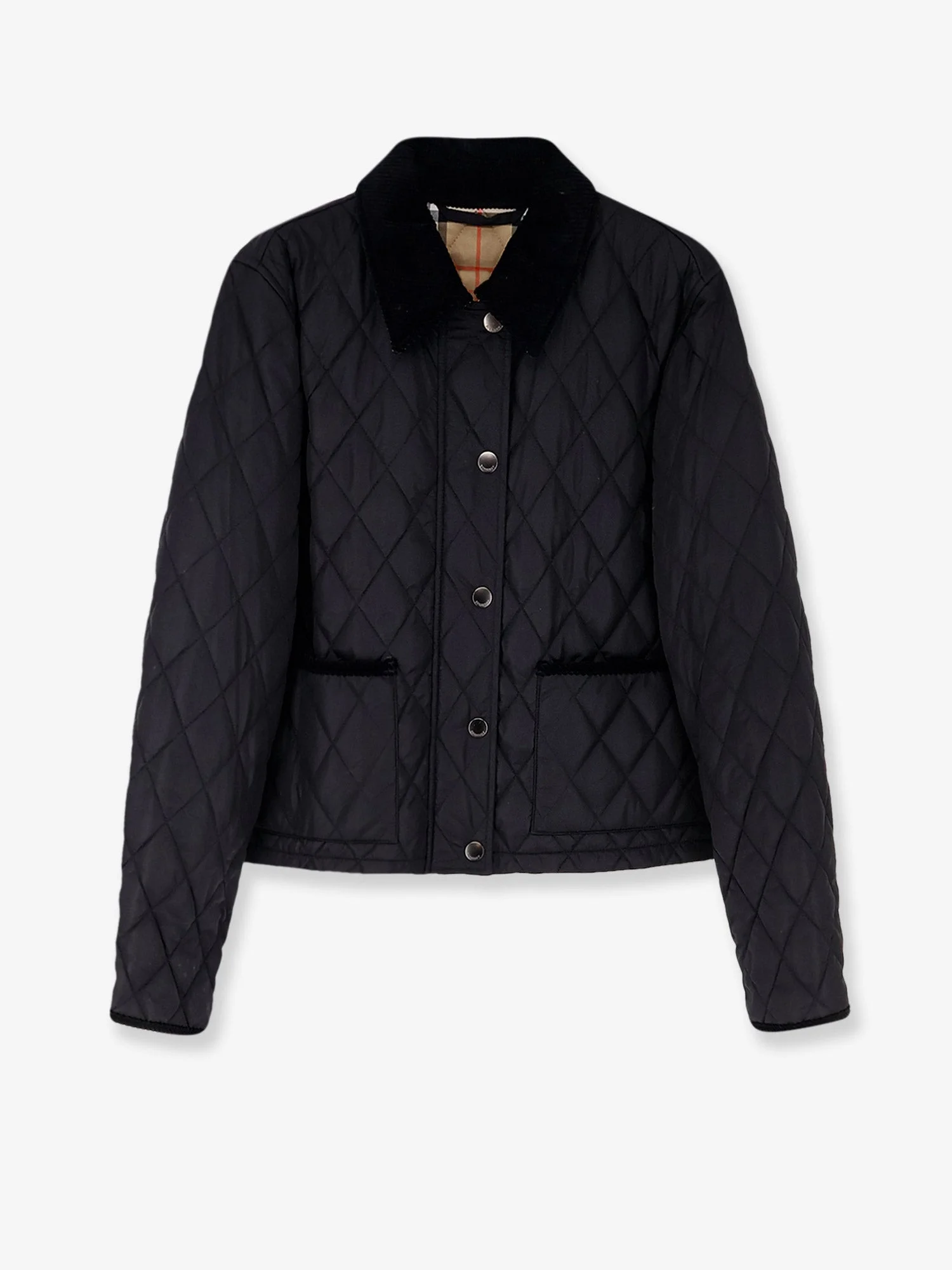 Burberry Nylon Jacket With Stitching - 1