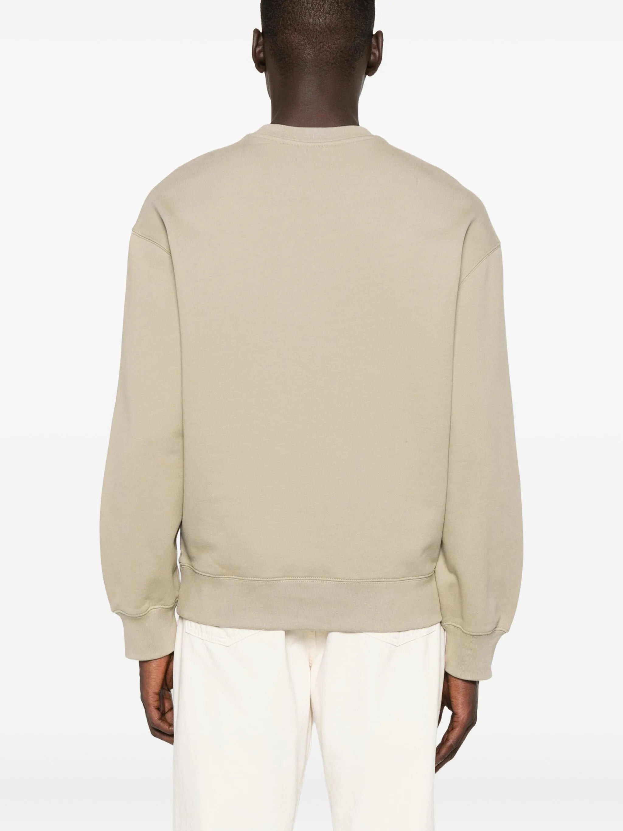 Maison Kitsuné Logo-embroidered Cotton Sweatshirt - 3