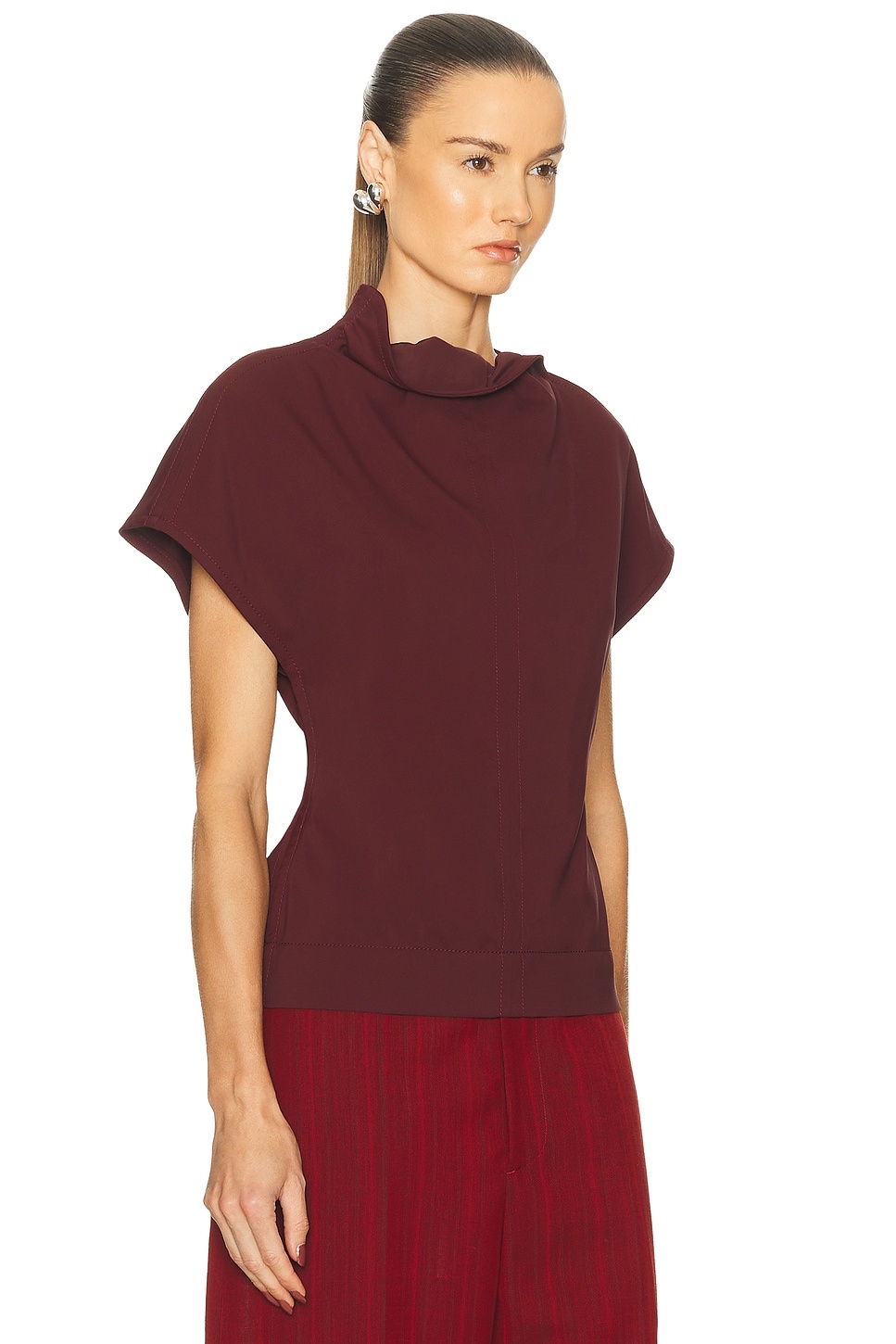 Short Sleeve Blouse - 2