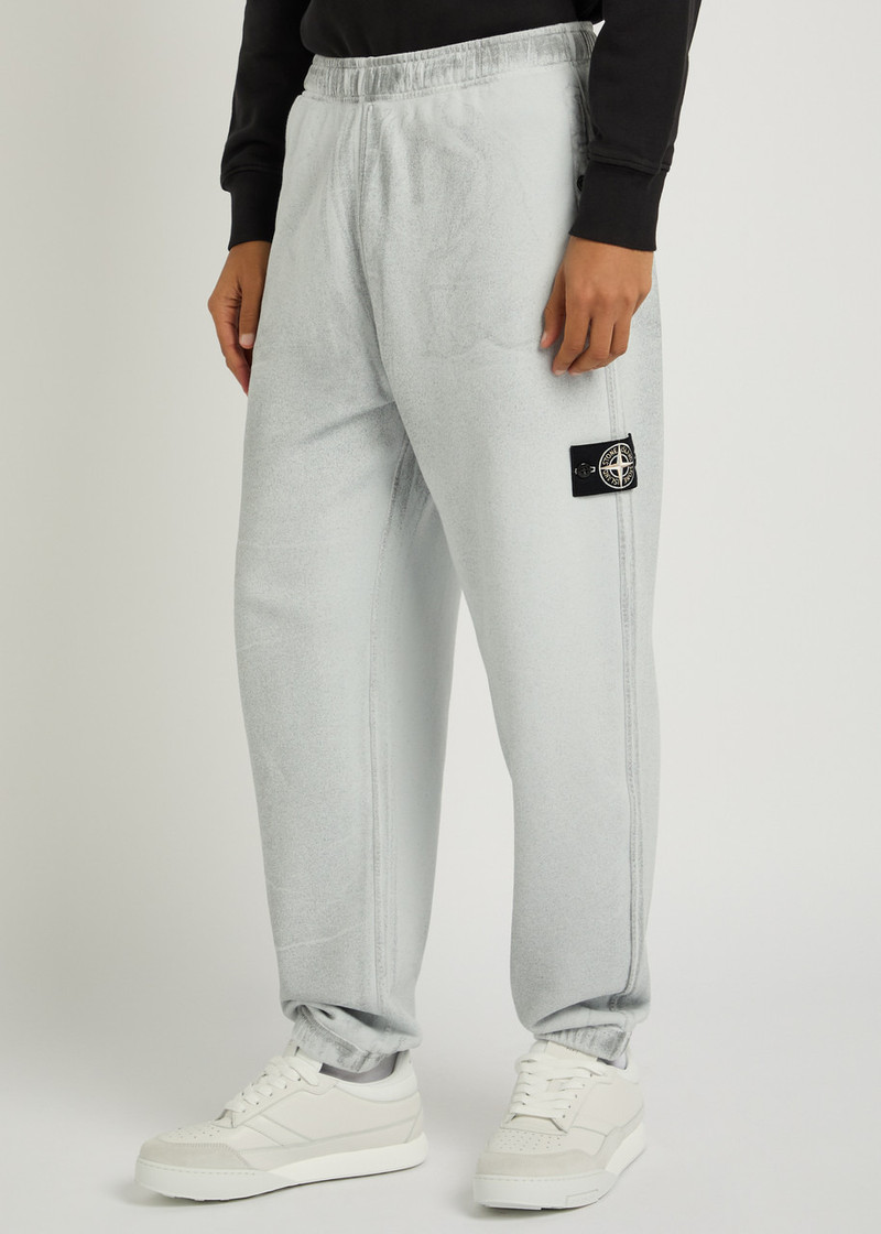 Stone Island Stone Island Reflective Cotton Sweatpants outlook