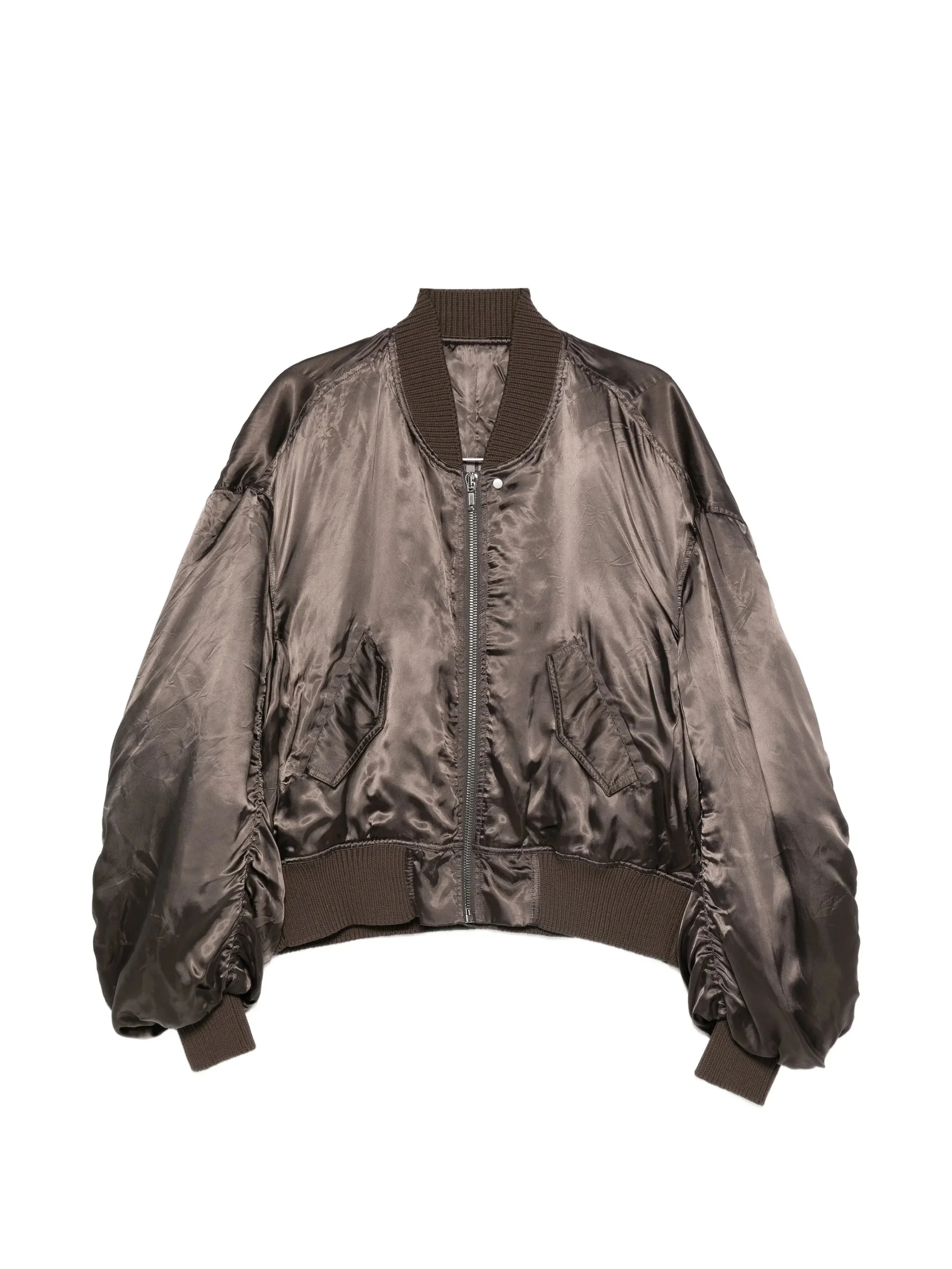 Rick Owens Zip-up Bomber Jacket - 1