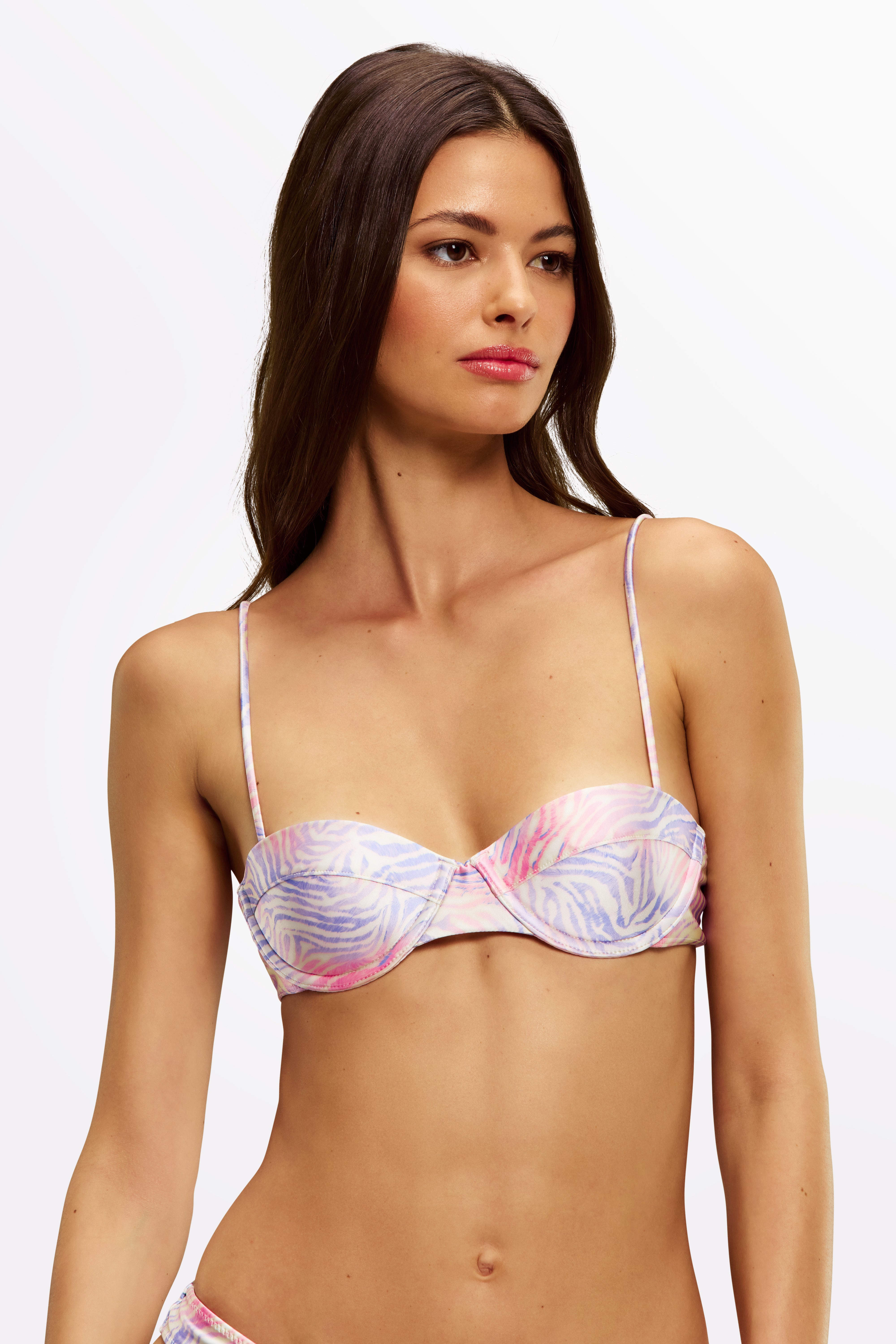 JACI Zebra Haze - Balconette Bikini Top - 3