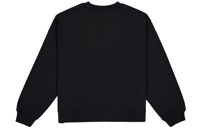 (WMNS) New Balance Athletics French Terry Crew Sweatshirt 'Black' WT41500-BK - 2