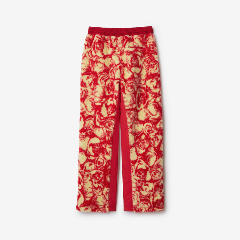 Rose Fleece Track Pants 5