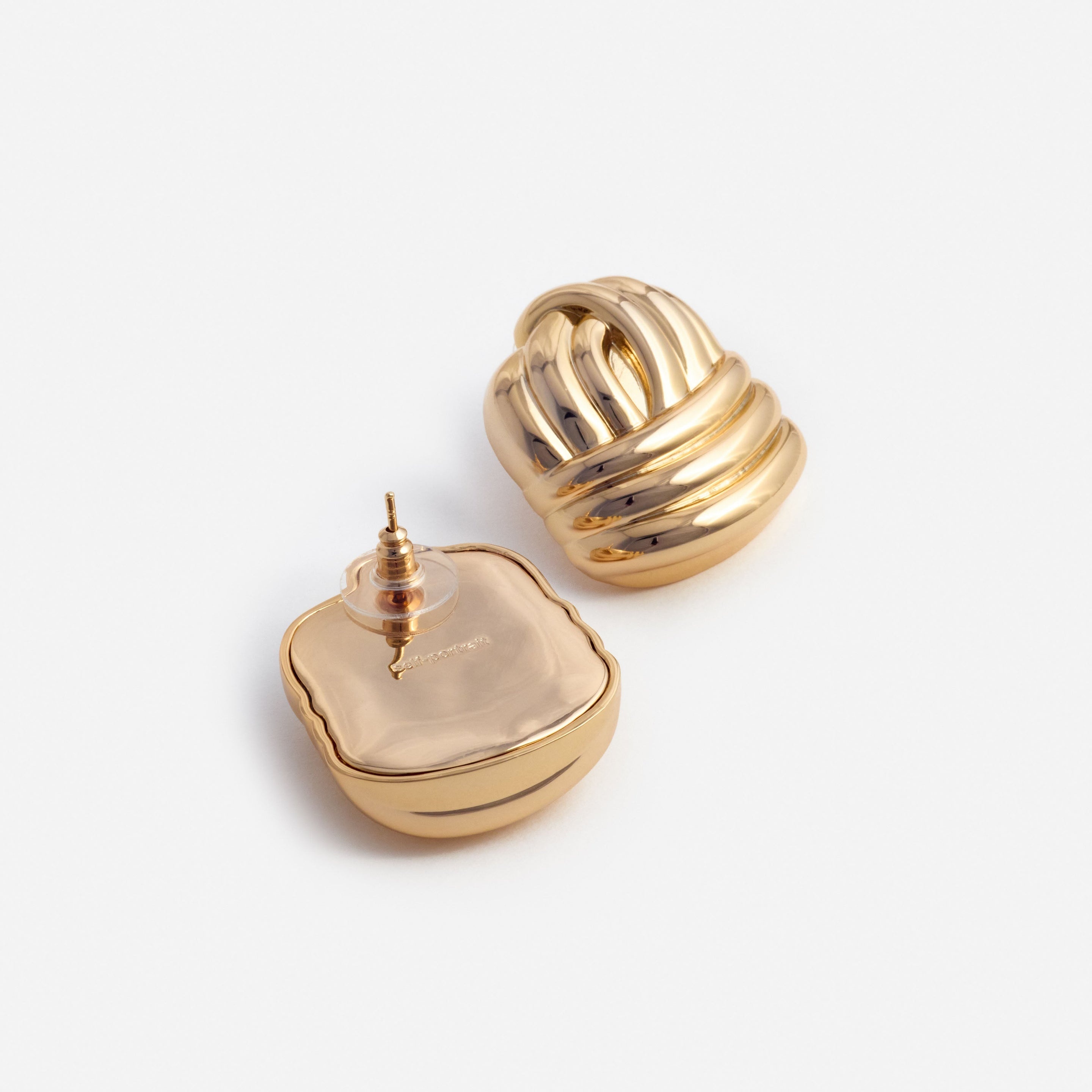 Gold Knot Earrings - 2