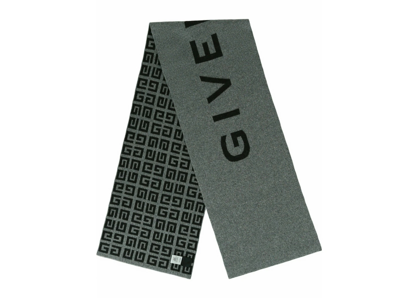 Givenchy Double Face Logo Scarf Grey/Multi - 5