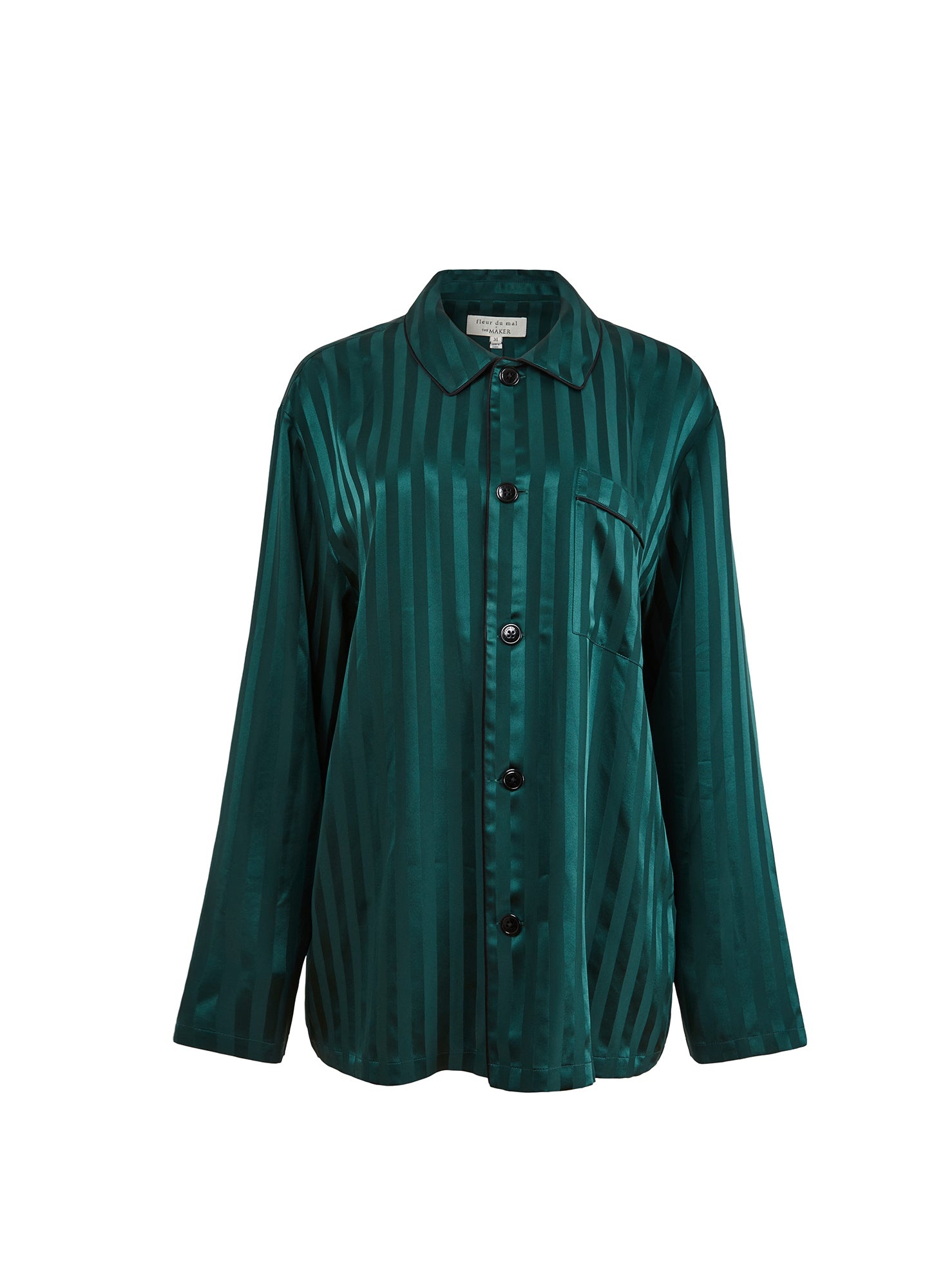 Silk Jacquard PJ Top - 3