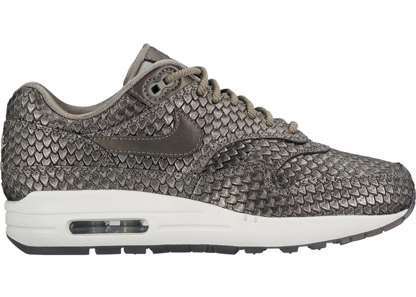 Nike Air Max 1 Reptile Metallic Pewter (Women's) - 1