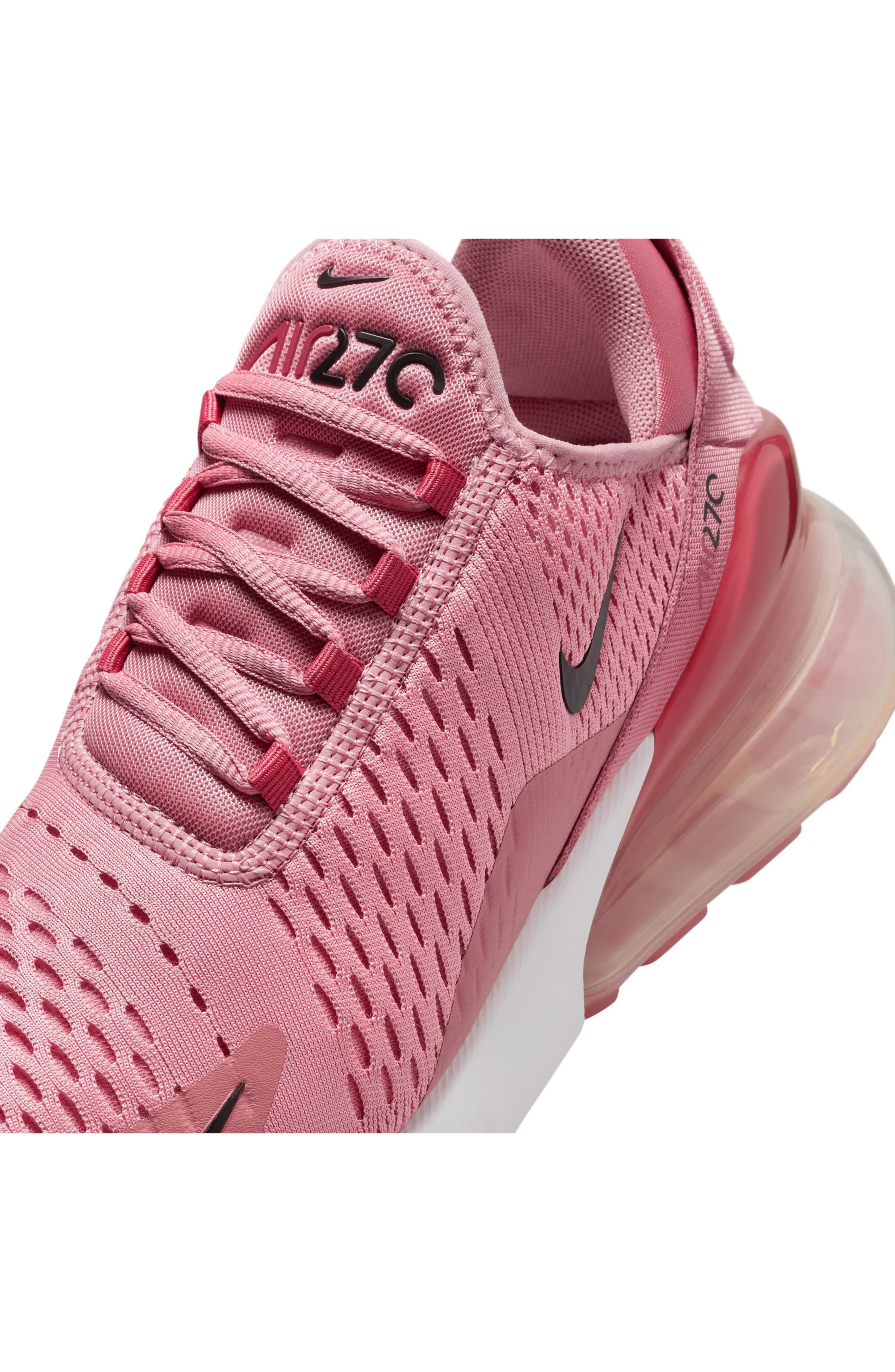 Nike Air Max 270 Sneaker in Pink/Black/Berry/White at Nordstrom - 8